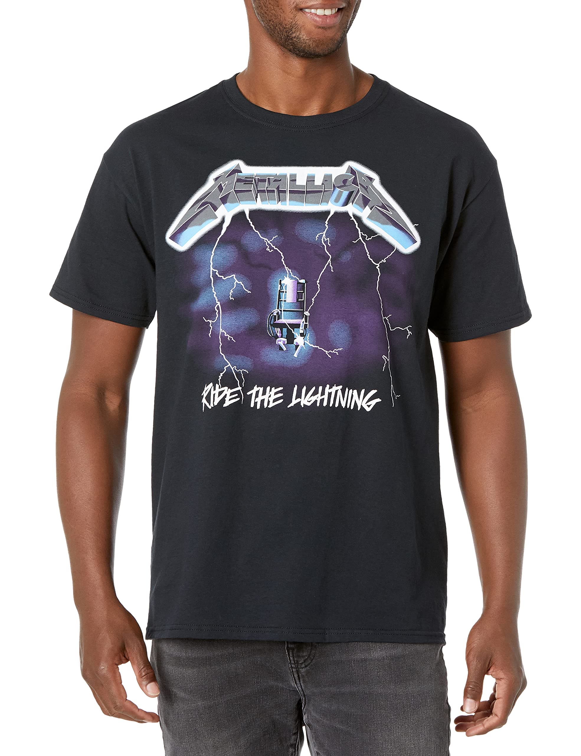 Unisex-Adult Ride The Lightning T-shirtT-Shirt