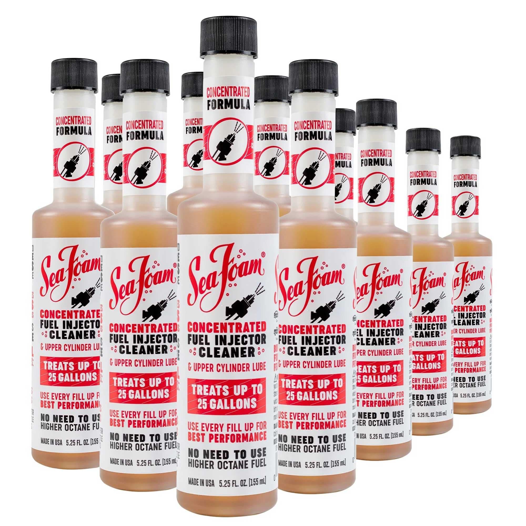 Sea Foam IC5 Fuel Injector Cleaner for Gas Engines, IC5, 5.25 oz, Pack of 12