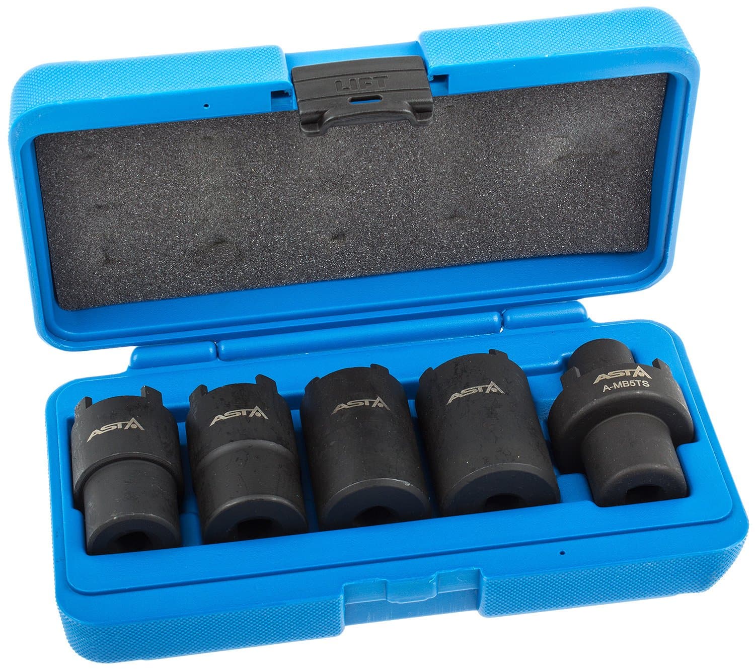 Slotted nut spanner set 5 pcs. Mercedes-Benz W107 W114 W115 W116 W123 W126 Rear Radi Aldicht HINTERA Sockets W460 W461 W463 Front Axle Wheel Bearing Nut Nuts Pins Wrench Drive Shafts Axle Shaft Flange Differential