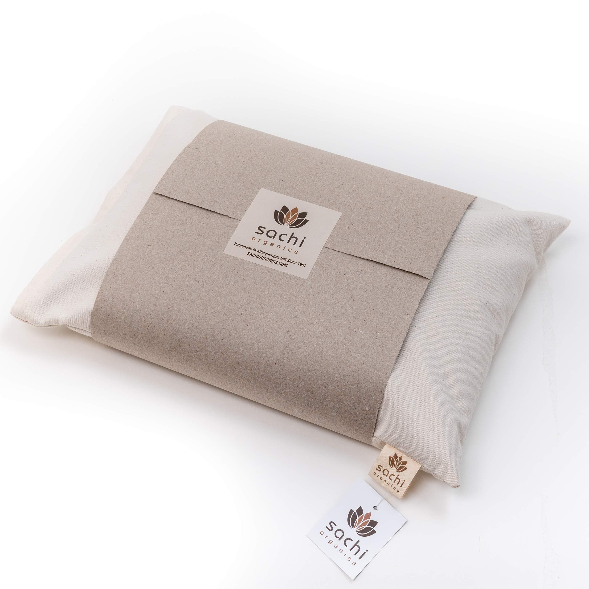 Sachi Organics Buckwheat Hull Pillow Size (12"x16")