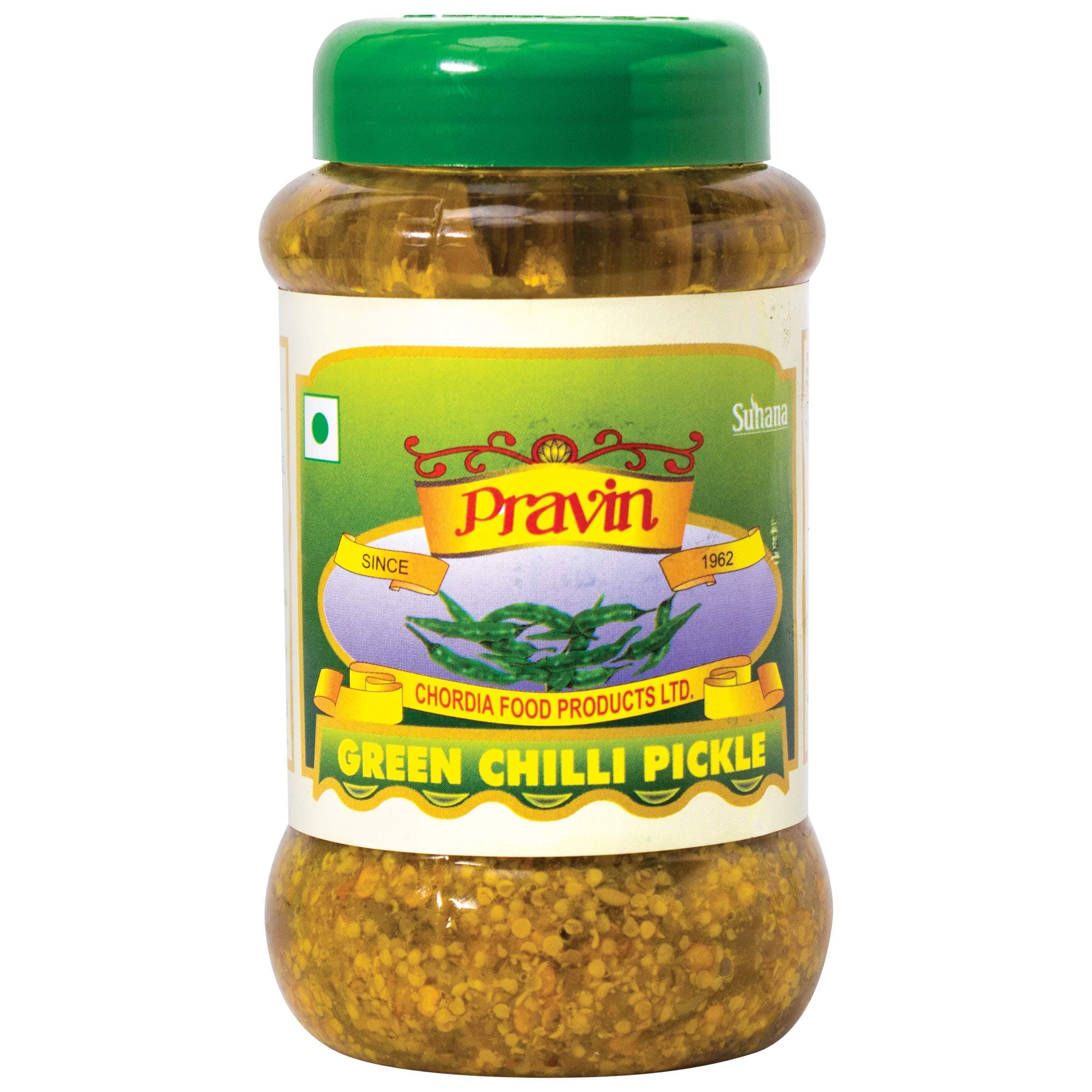 Pravin Lime-Chilli Pickle/Achar 200g Pouch - Pack of 2