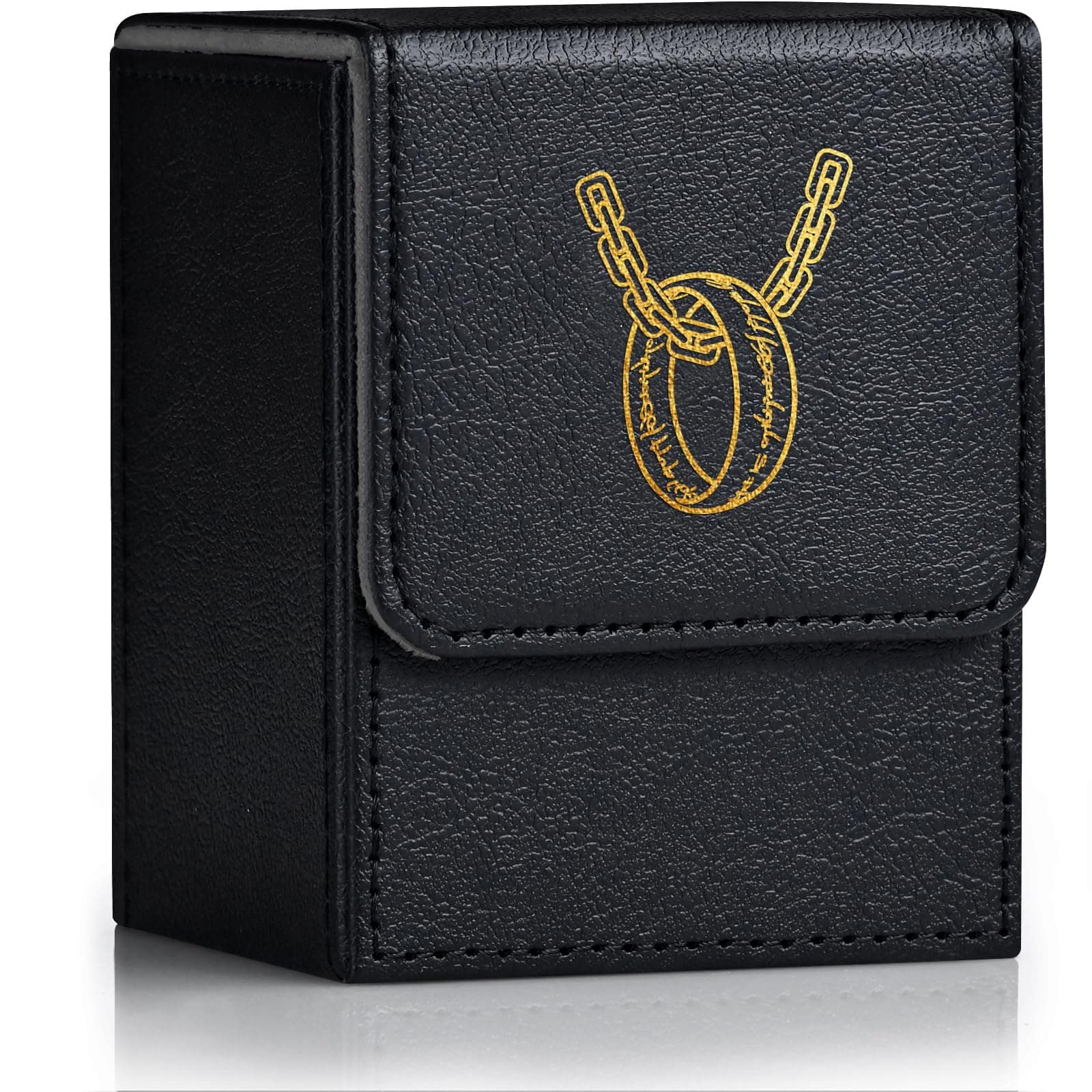 ZLCA Card Deck Box for MTG with 2 Dividers, Card Storage Box Fits 100+ Single...