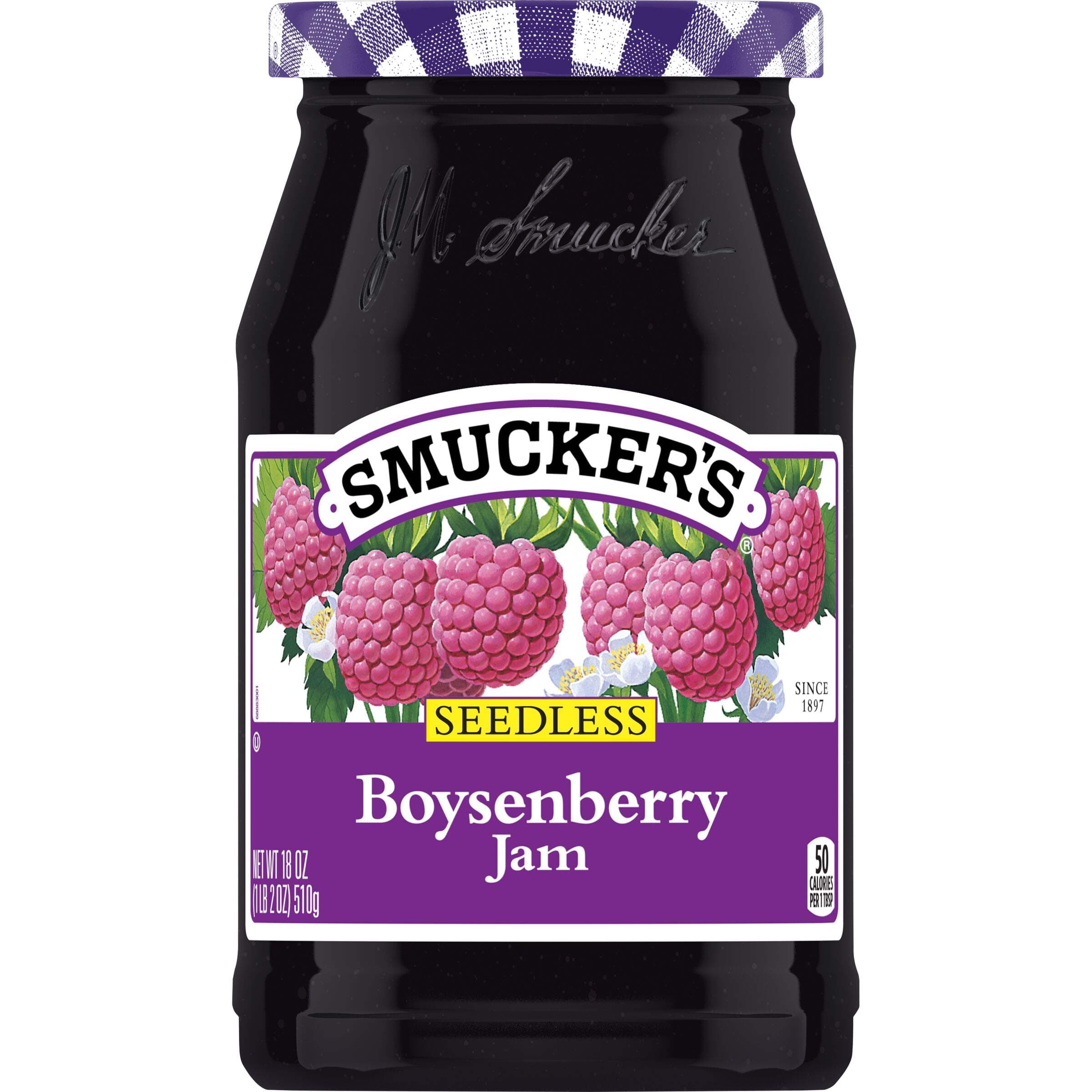 Smucker's Seedless Boysenberry Jam, 18 Ounces (Pack of 6)