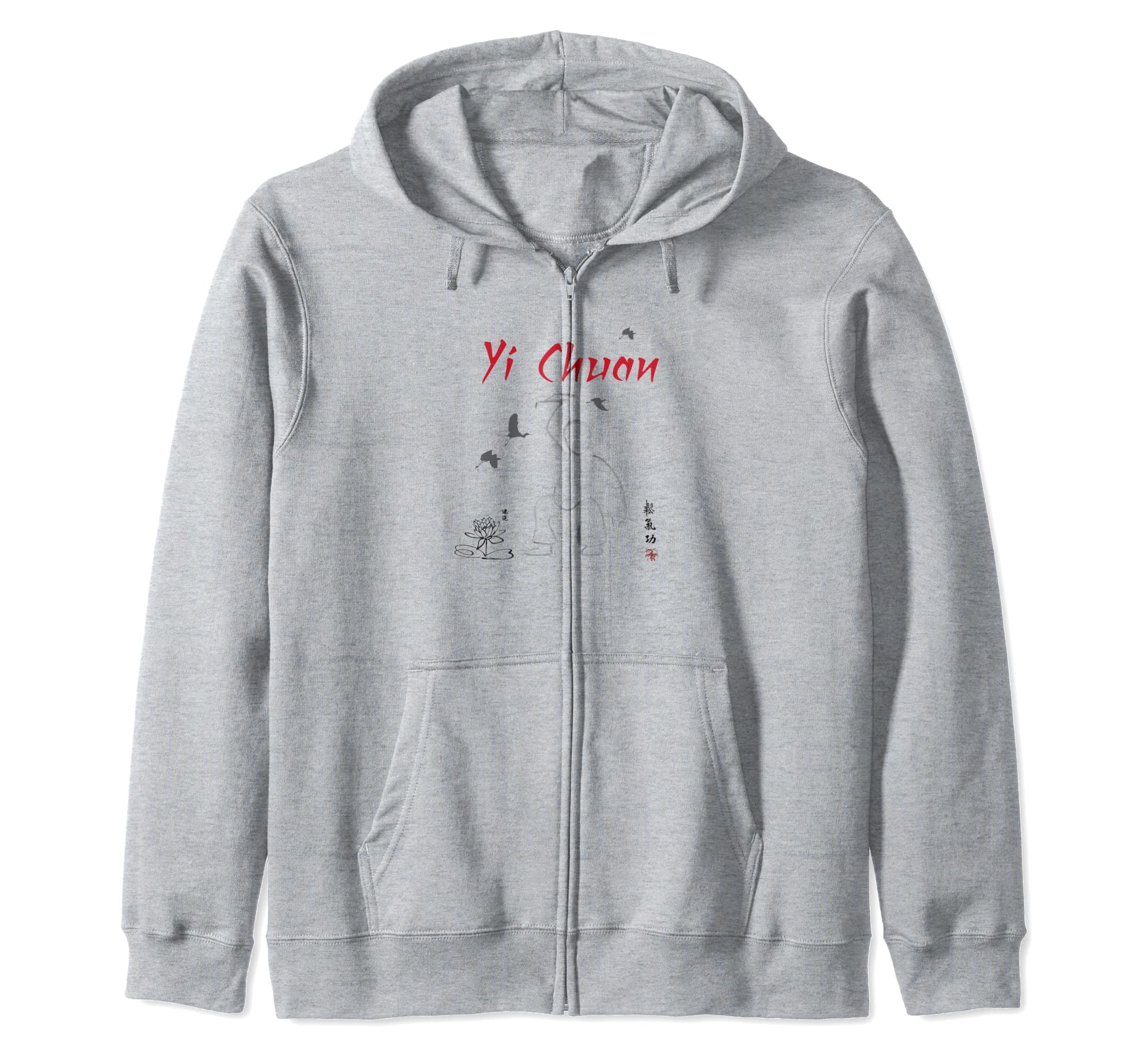 Yi Chuan Instructors Design for Yichuan Lovers Zip Hoodie