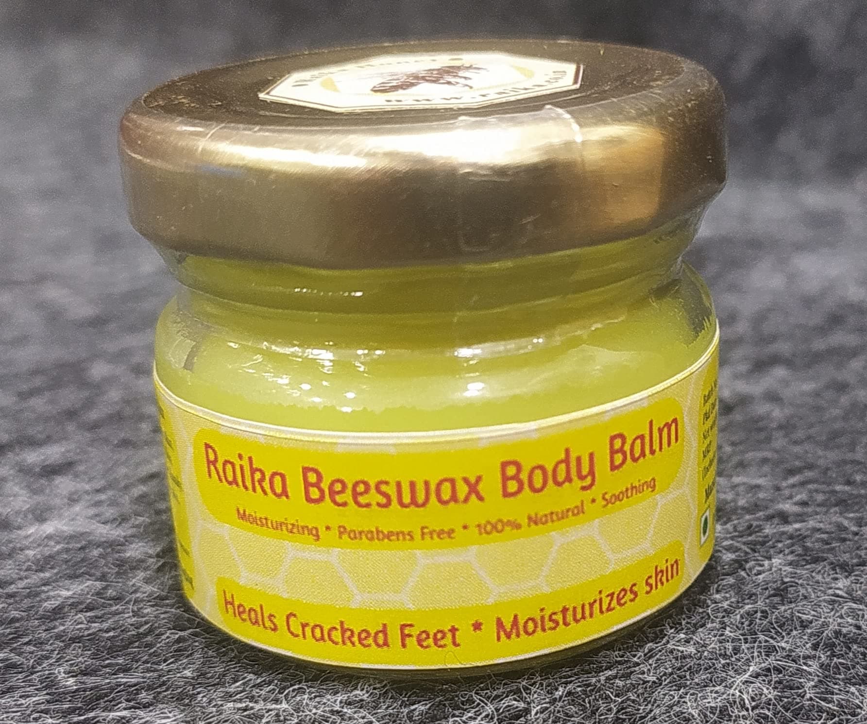 - Beeswax Body Balm - All in One, All Natural Moisturizing Skin Ointment - Handmade with Pure Beeswax - Product Of Goa - 20 gm Jar
