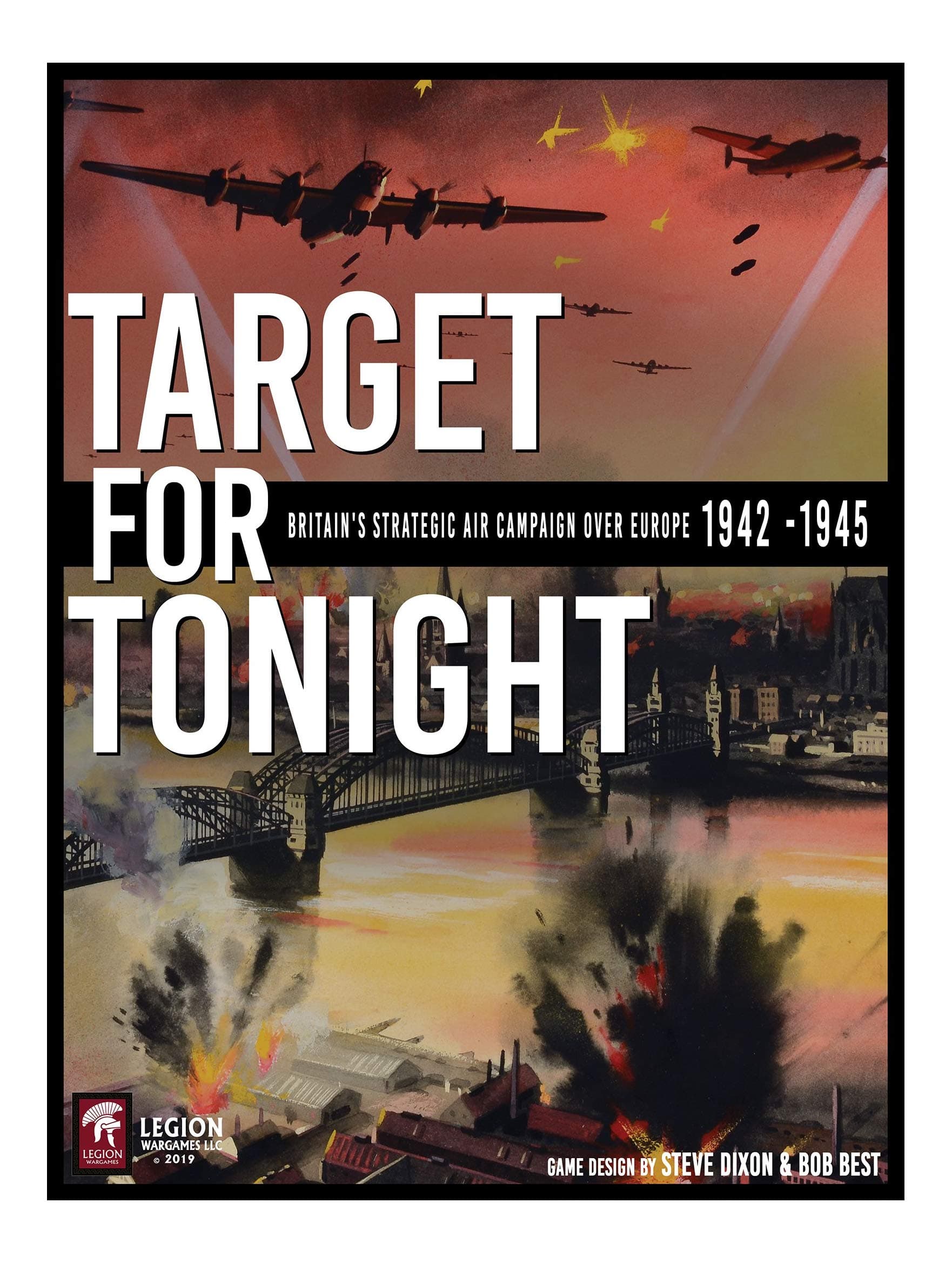Legion Wargames Leg: Target for Tonight, Britain's Strategic Air Campaign Over Europe, 1942-45, Boardgame