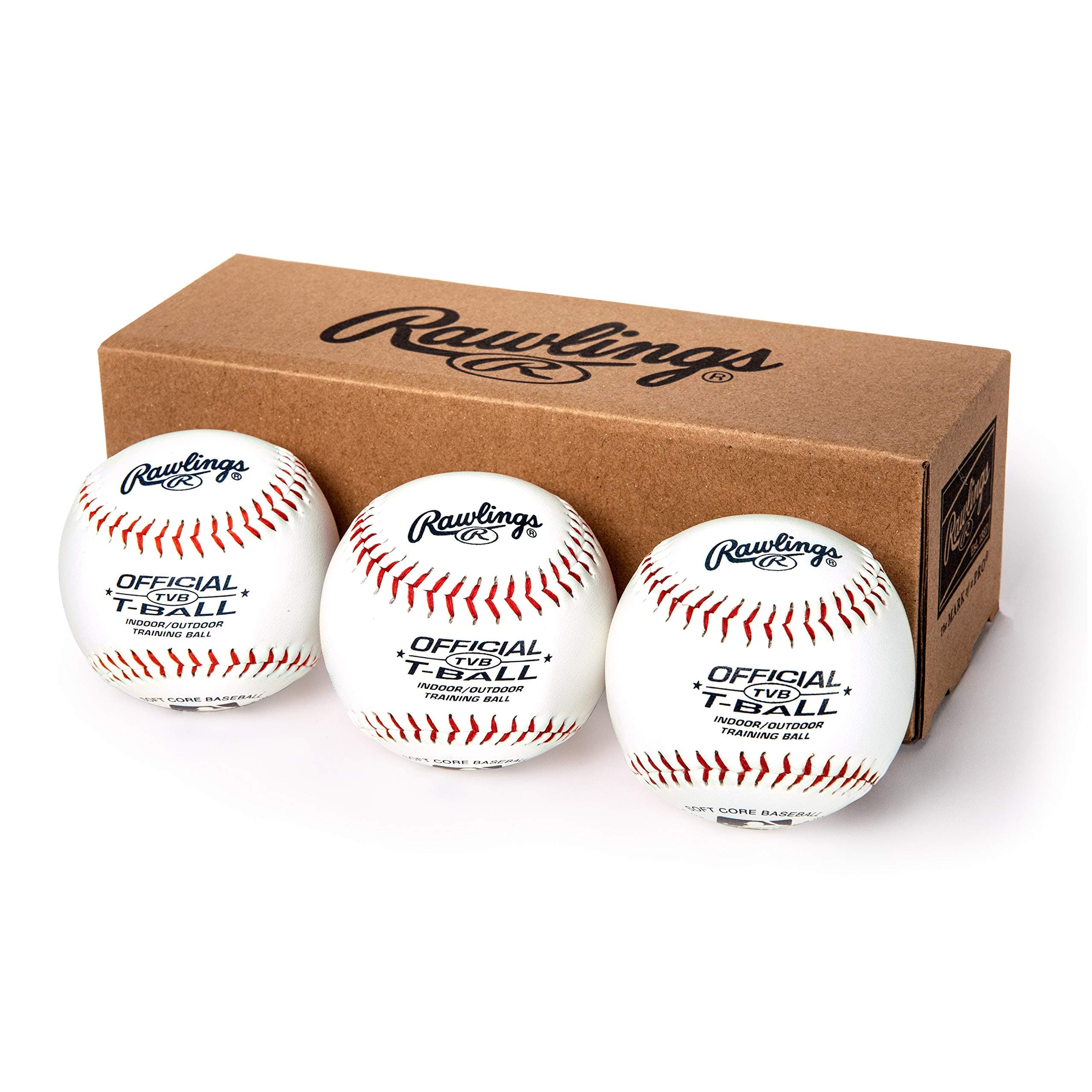 Youth Tball or Training Baseballs (Box of 3 or 12)