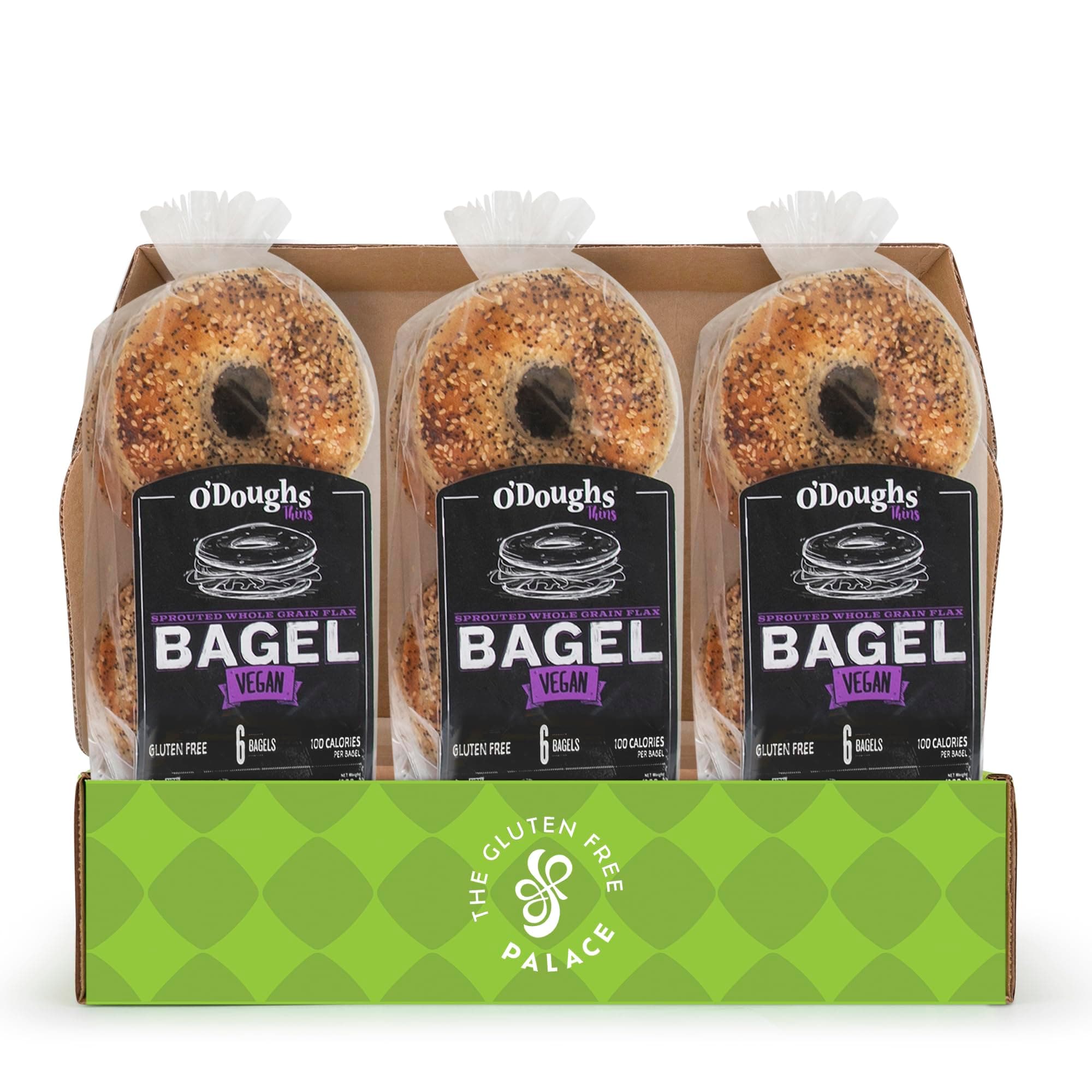 ODoughs Gluten Free Bagels (Sprouted Whole Grain Flax Bagel)