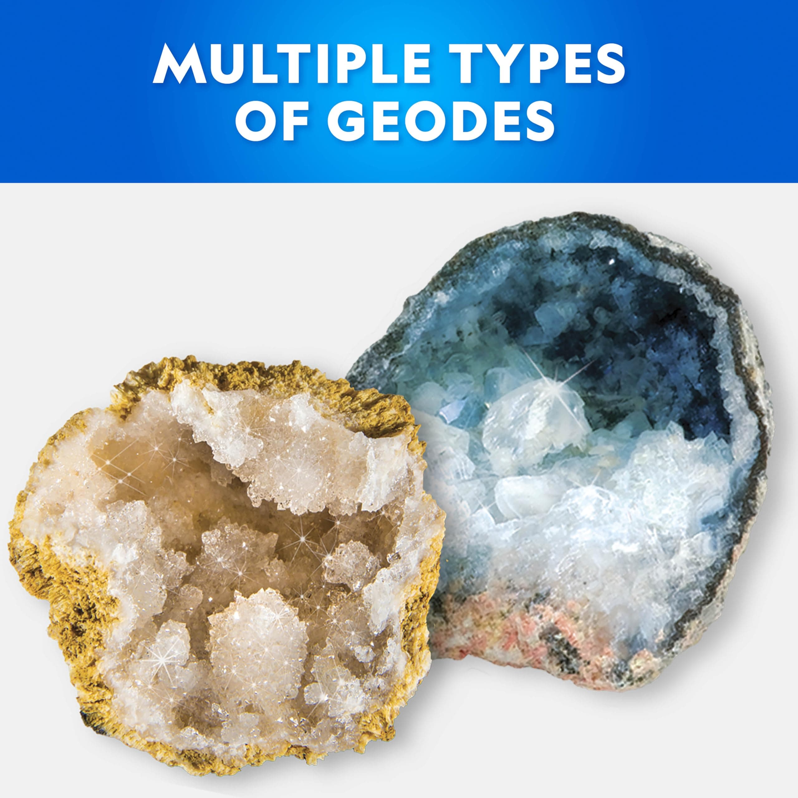 [ナショナルジオグラフィック]National Geographic Crack Open 15 Geodes and Explore Crystals with NATIONAL GEOGRAPHIC [並行輸入品]