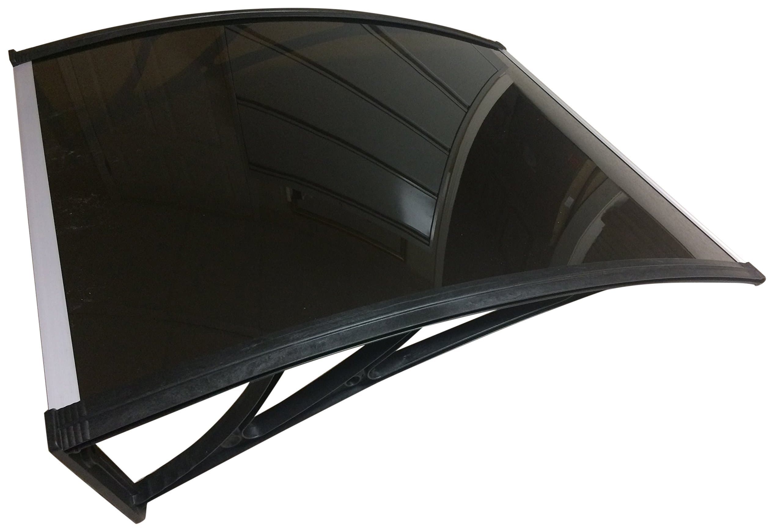 Denmir Door-Window Awnings Solid Panel, 6ft x 4ft Brown