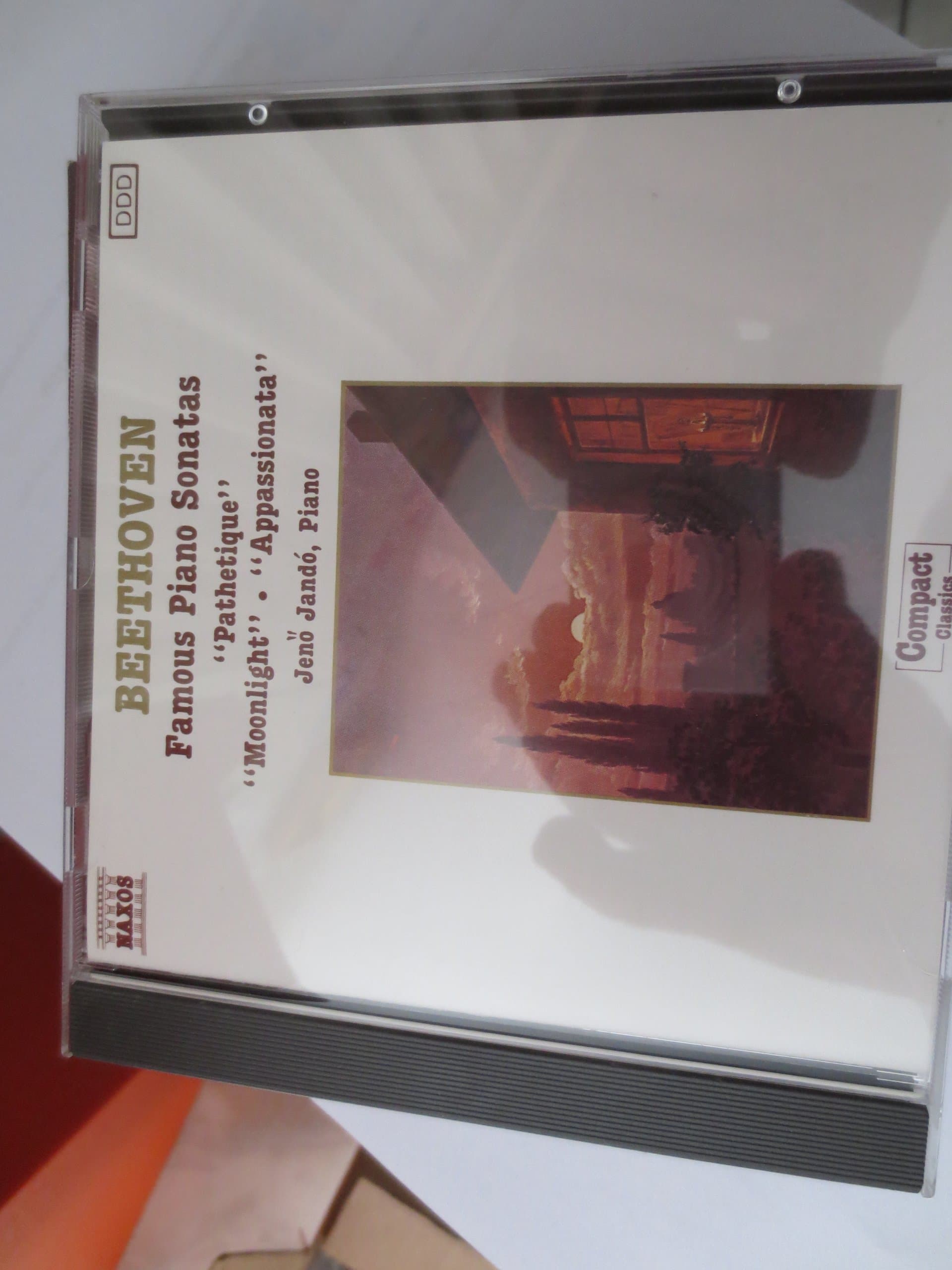 Famous Piano Sonatas - Ludwig Van Beethoven, Jeno Jando CD