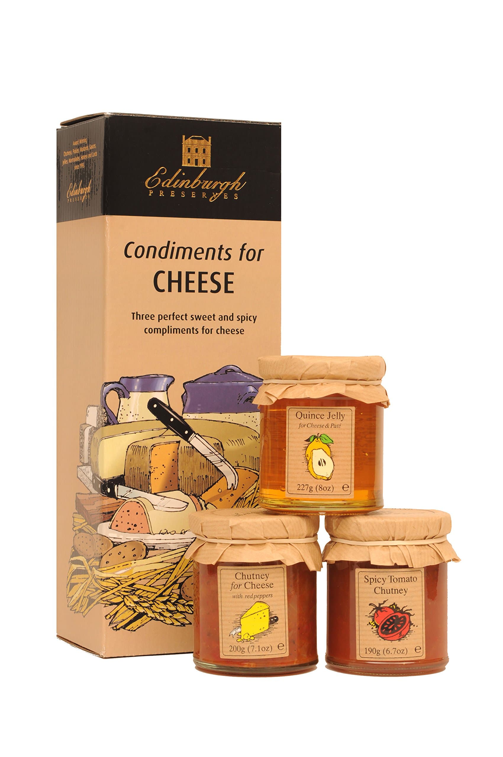 Edinburgh Preserves Condiments for Cheese