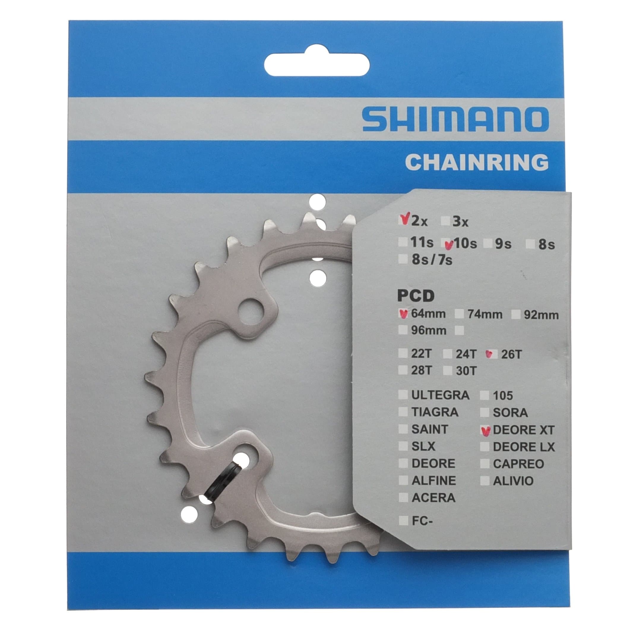 Shimano FC-M785 chainring 26T AK
