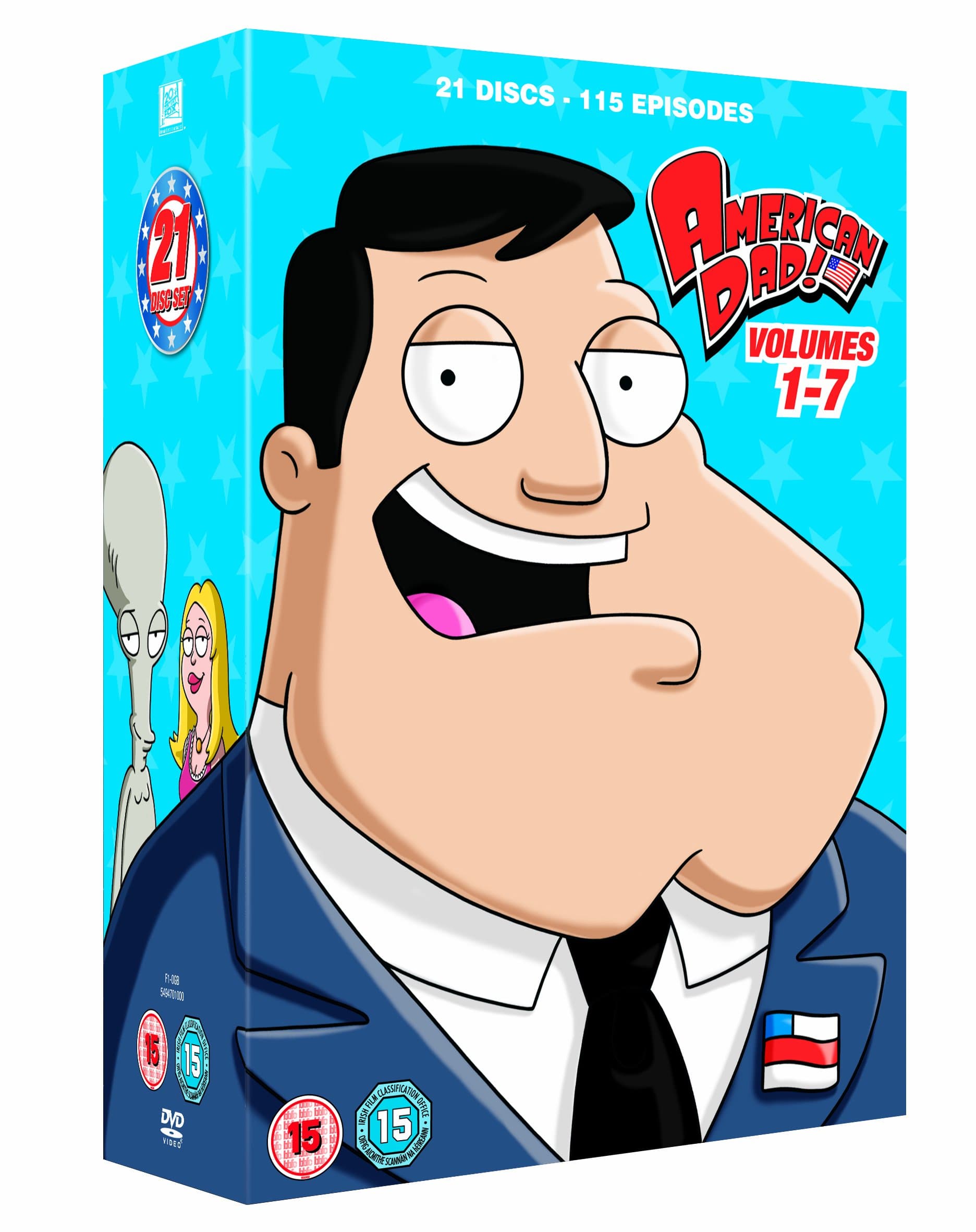 American Dad! Volume 1-7 [DVD]