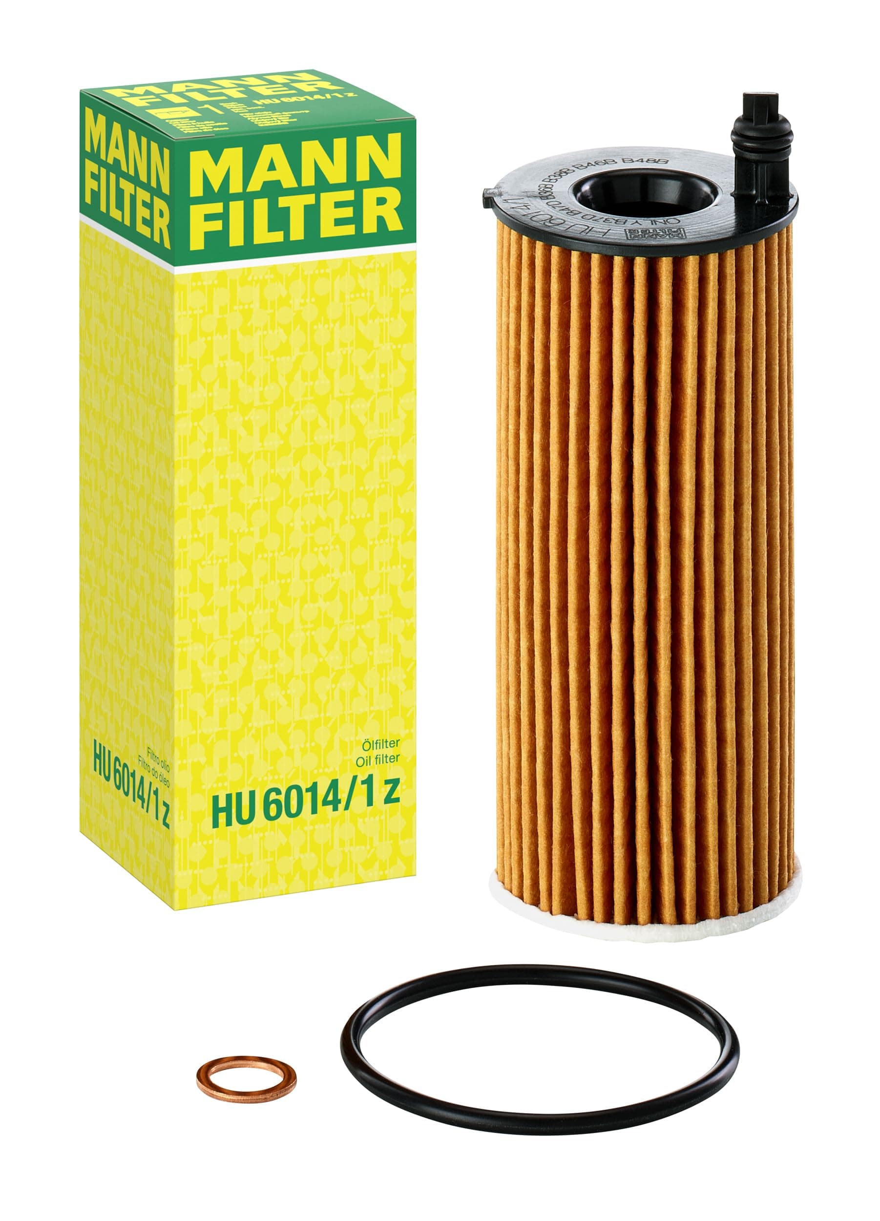 MANN-FILTER HU 6014/1 z Oil Filter - CARS + TRANSPORTERS