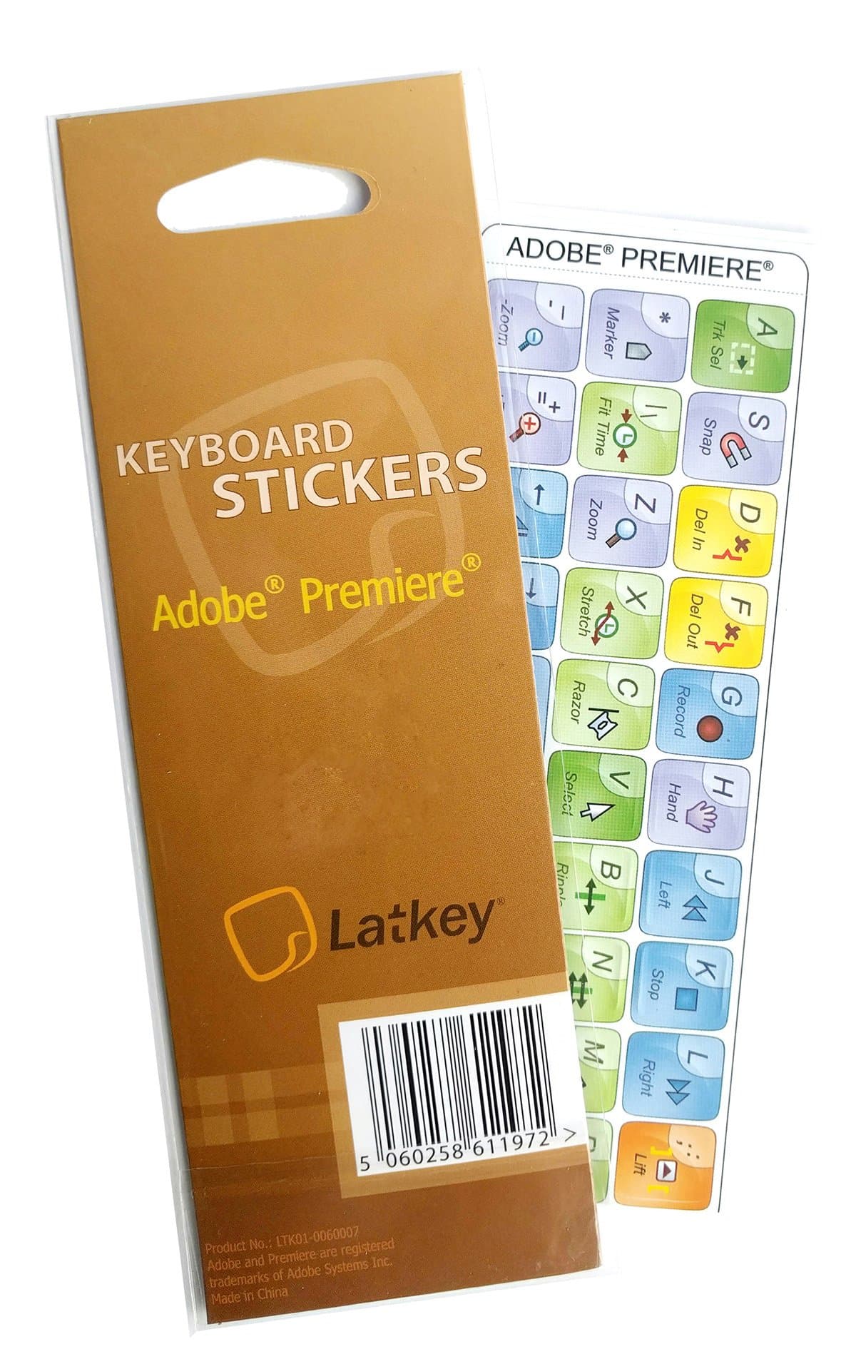 Keyboard Shortcuts for Adobe Premiere (Hokeys on Video Editing Keyboard)