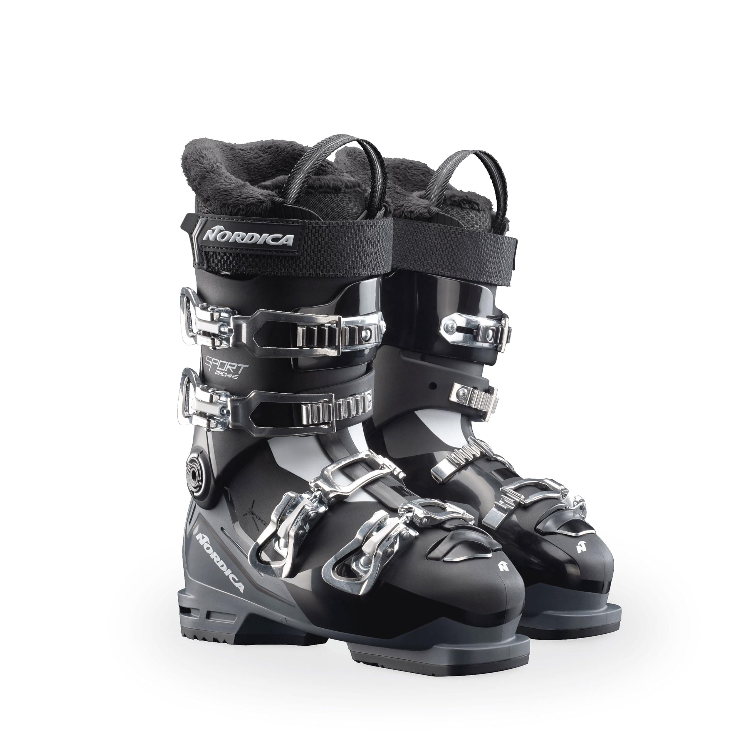 Nordica Women's Medium Wide Volume Easy-Entry All-Mountain Sportmachine 3 65 Ski Boots