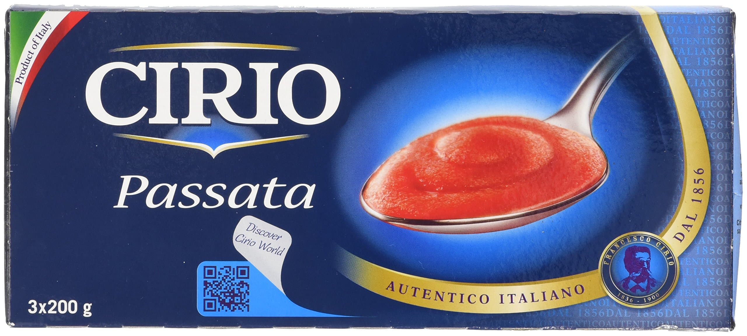 Cirio Passata Sieved Tomatoes, 3x200g