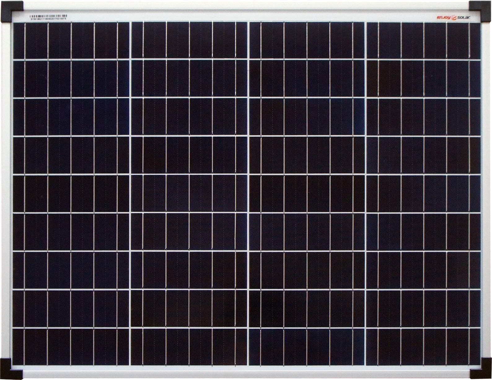 enjoy solar® Poly 50W 12V Solar Panel Polycrystalline Solar Panel Solar Cell Ideal for Motorhome, Garden Shed, Boat (Poly 50W-12V)