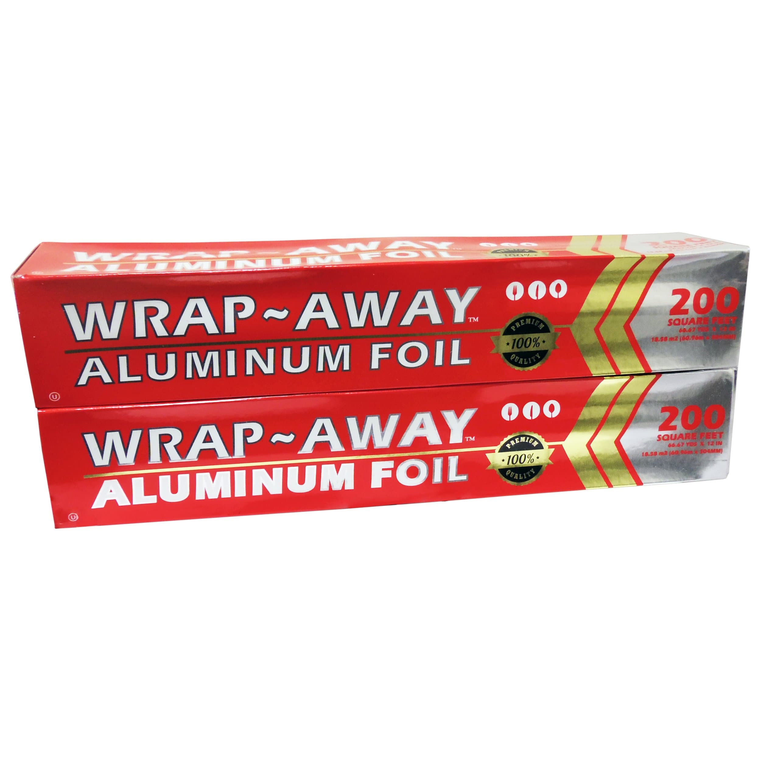 Aluminum Foil (Pack of 2) (200 Square Ft x 12 in)