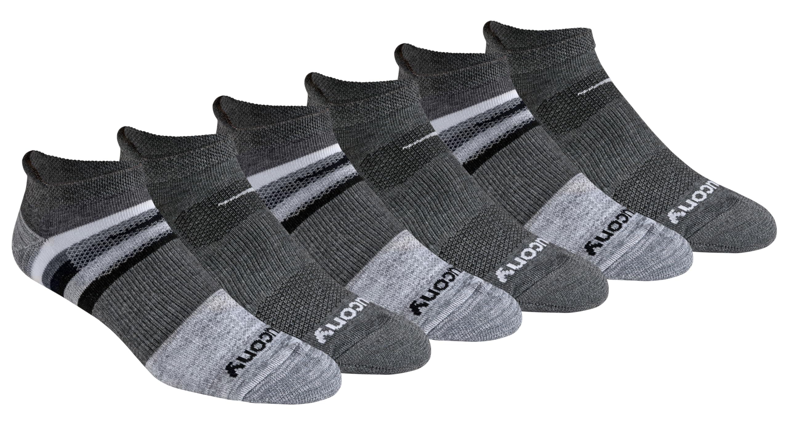 Mens Multi-pack Mesh Ventilating Comfort Fit Performance Tab Socks Socks (pack of 6)