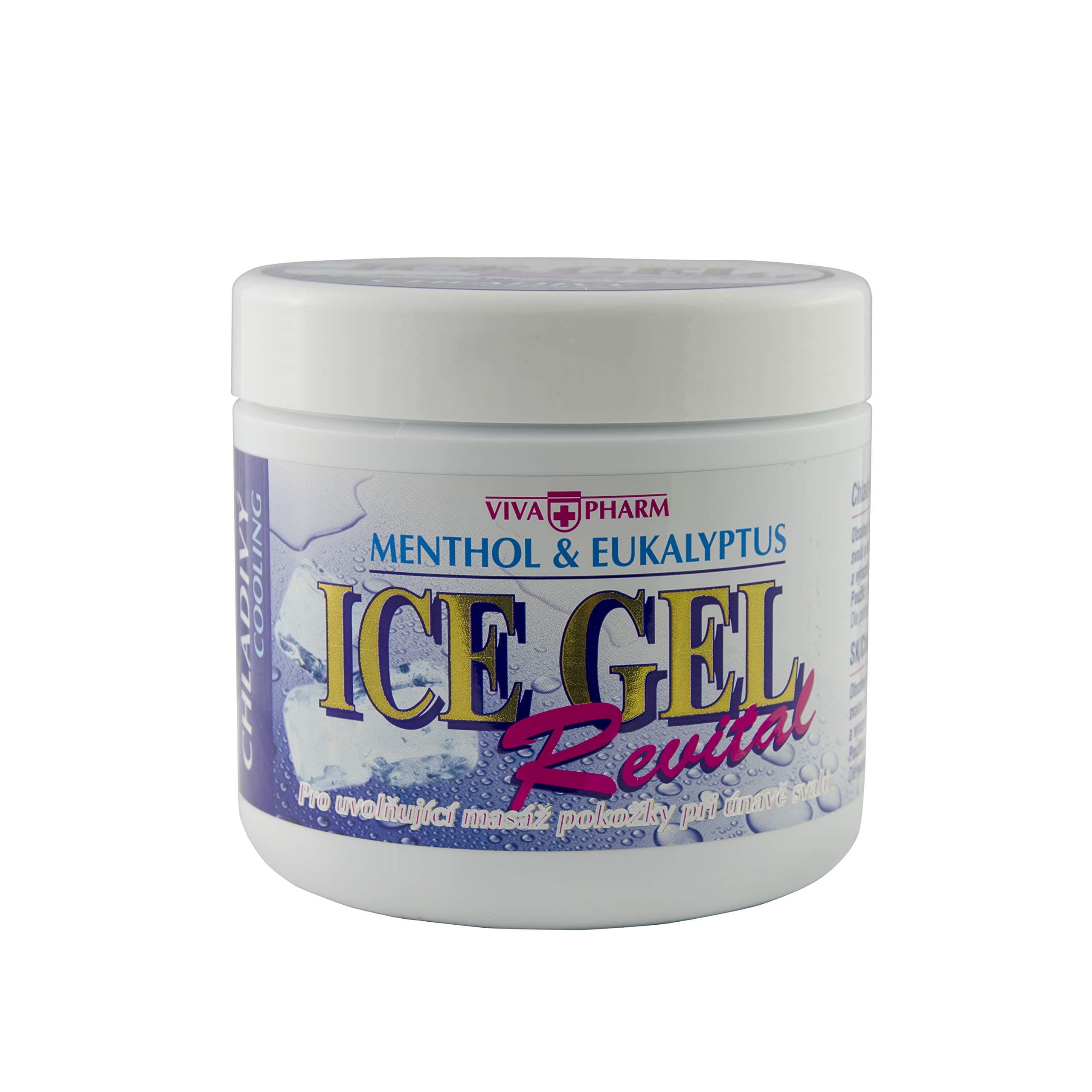 Ice Gel Muscle Pain Relief - Pre And Post Workout Muscles And Joints Analgesic And Relaxant - Cooling Rub Relieves Knee, Neck, Pain, Backache & More-Large Tub 500Ml