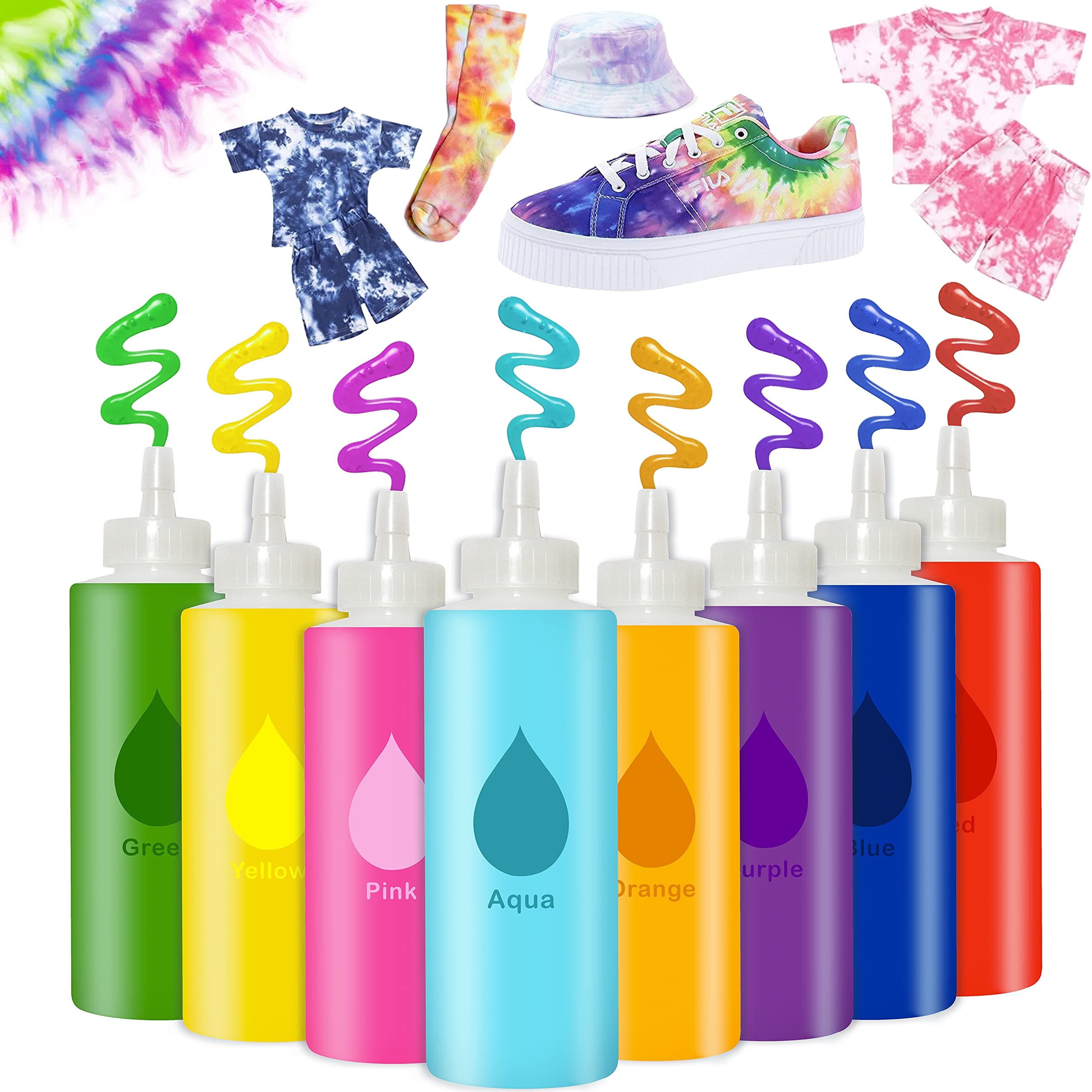 Tie Dye Kit Kids Toys (UK Company) Tye Dye Arts And Crafts For Kids Gifts For Girls Die For Clothes