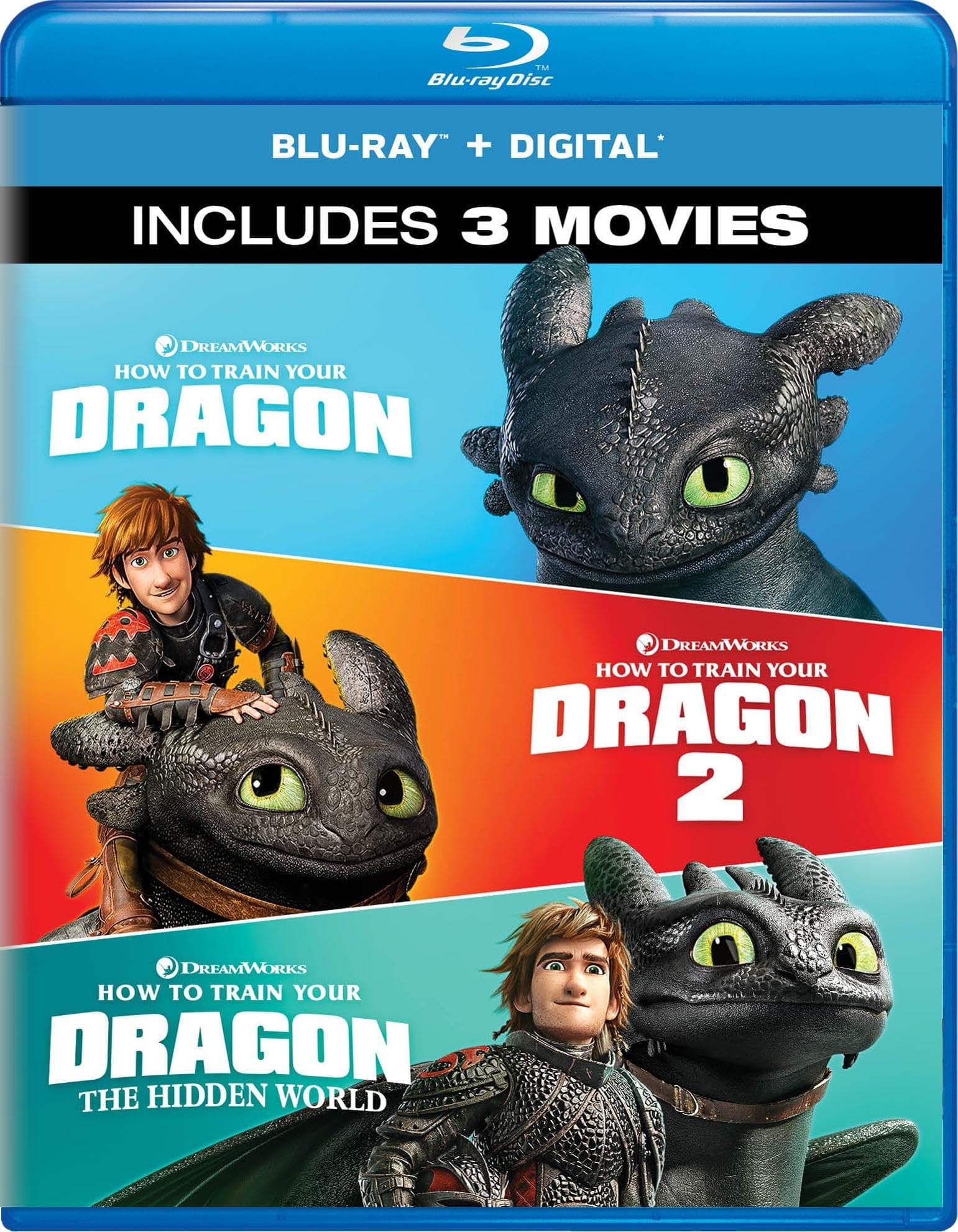 How to Train Your Dragon: 3-Movie Collection [Blu-ray]