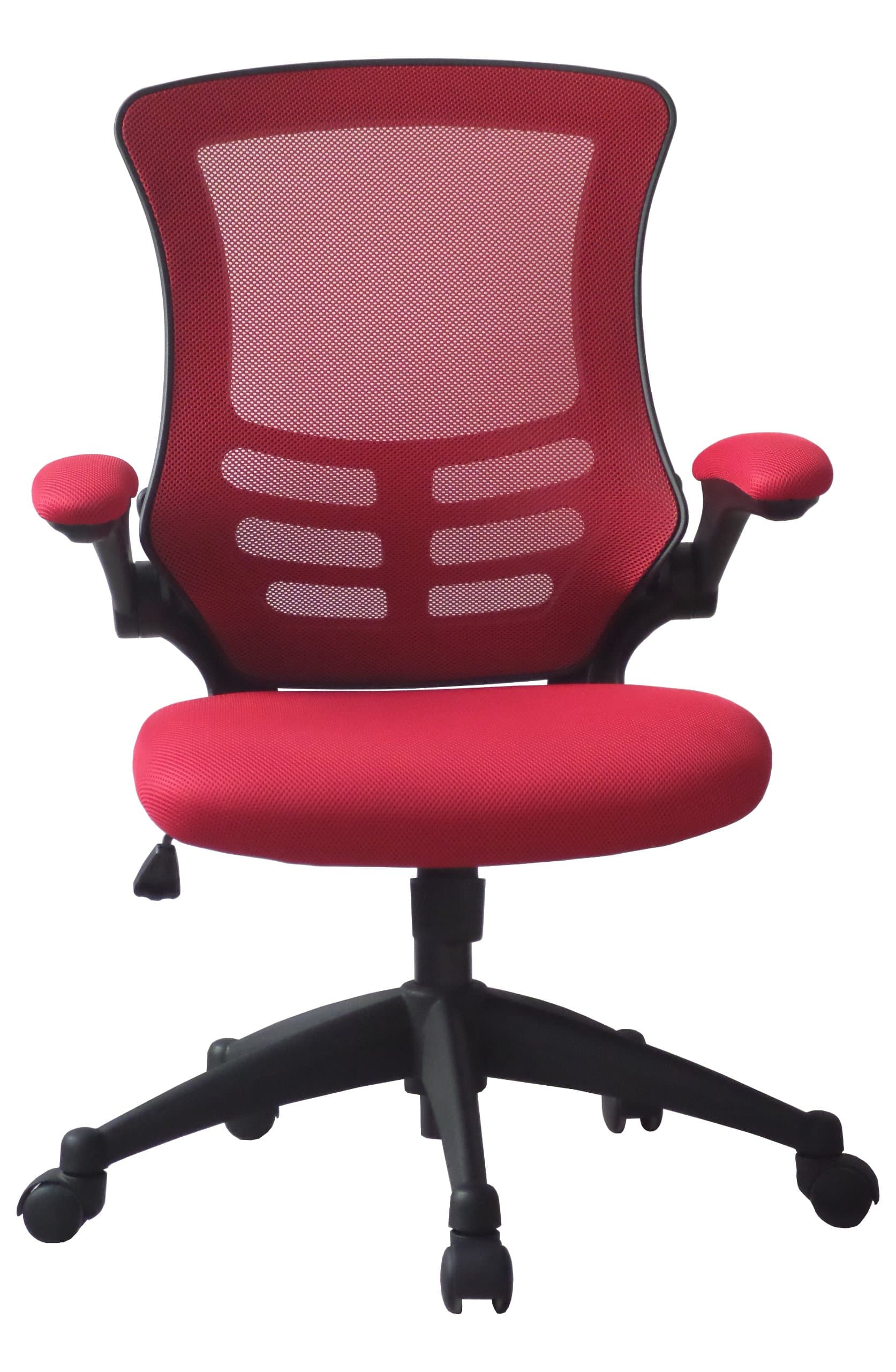 Eliza TinsleyFurniture Luna Mesh Chair with Folding Arms - Red