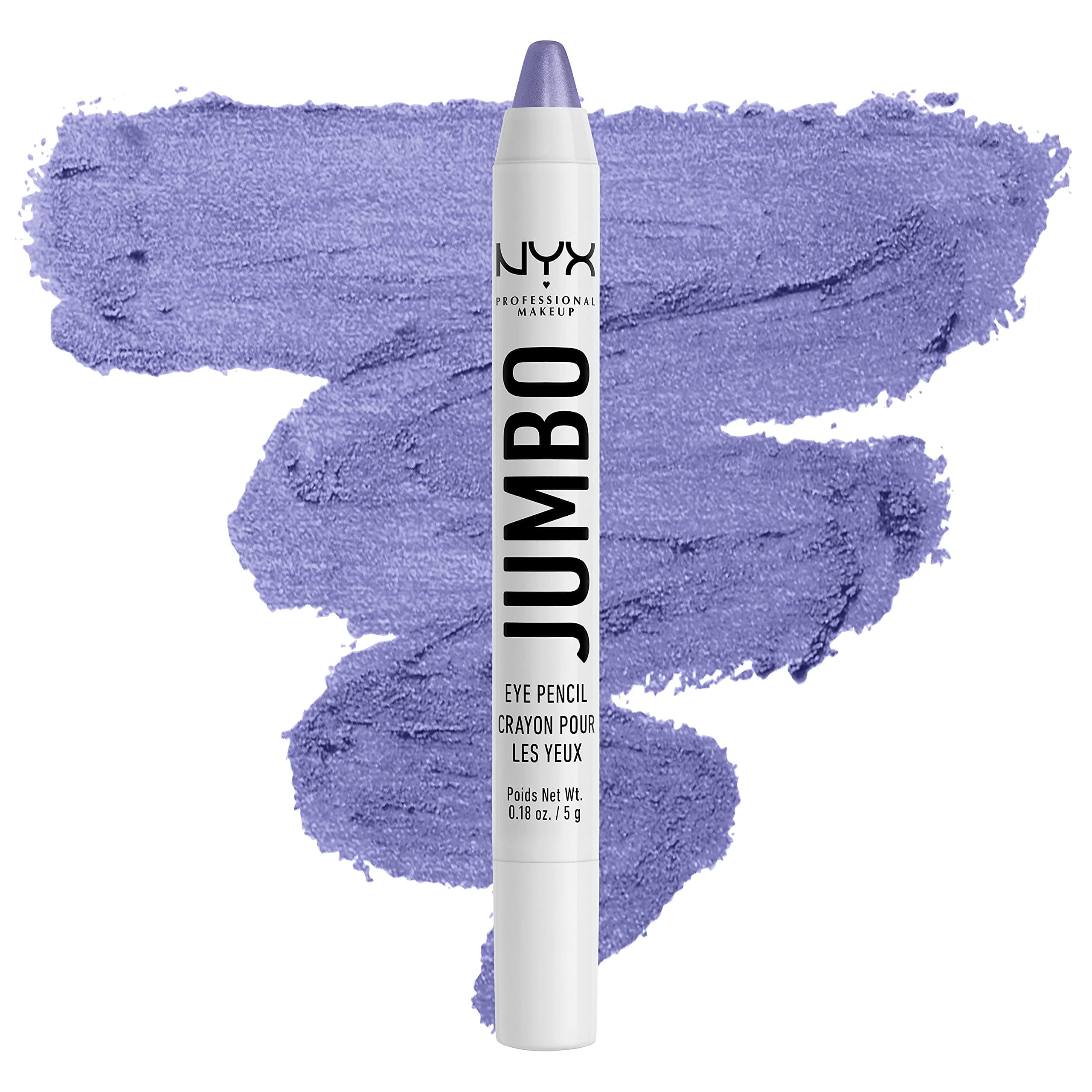 NYX PROFESSIONAL MAKEUP Jumbo Eye Pencil, Eyeshadow & Eyeliner Pencil - Donut (Lilac)