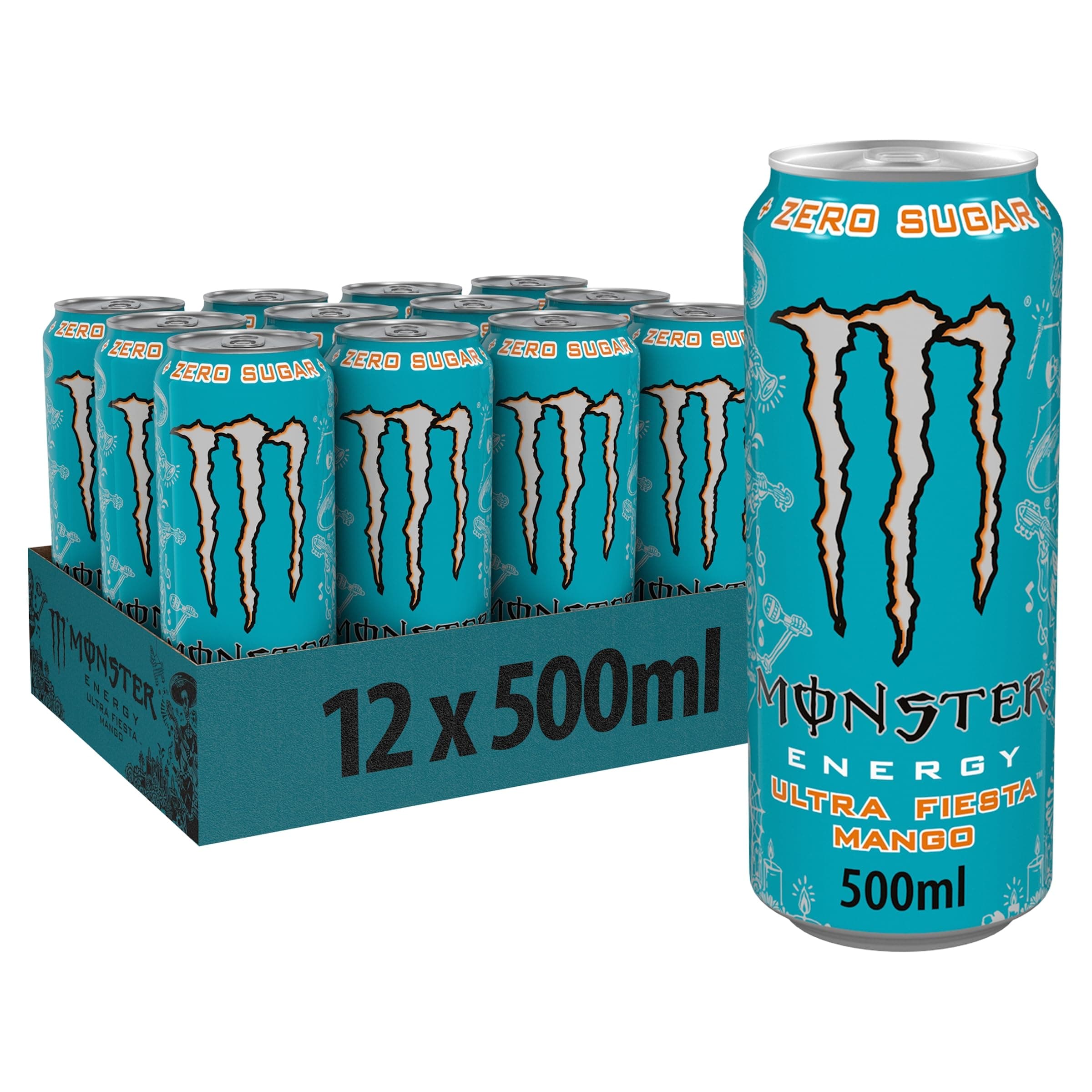 Energy Ultra Fiesta 12 x 500ml Cans
