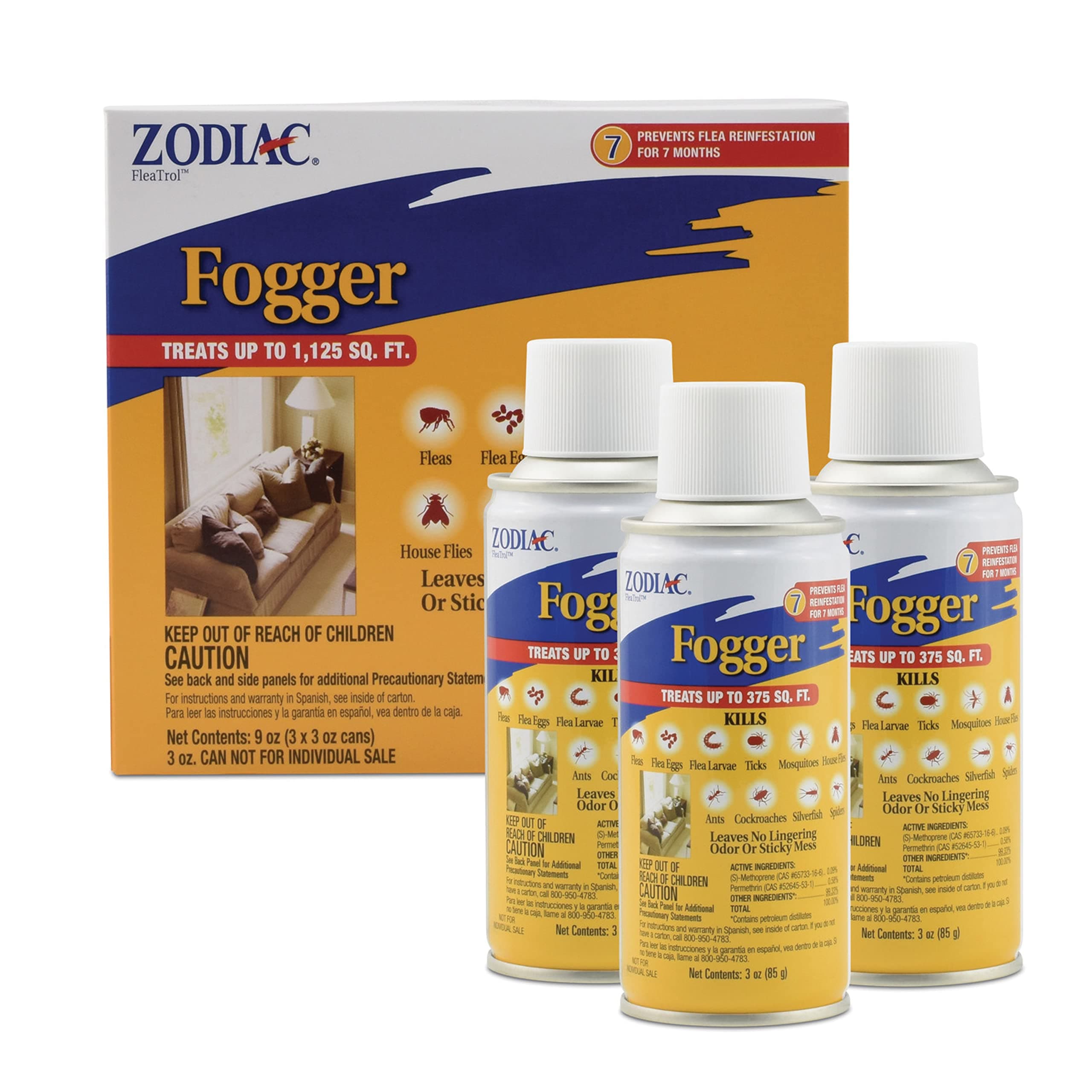 Fogger 3 ounce cans, 3 Pack