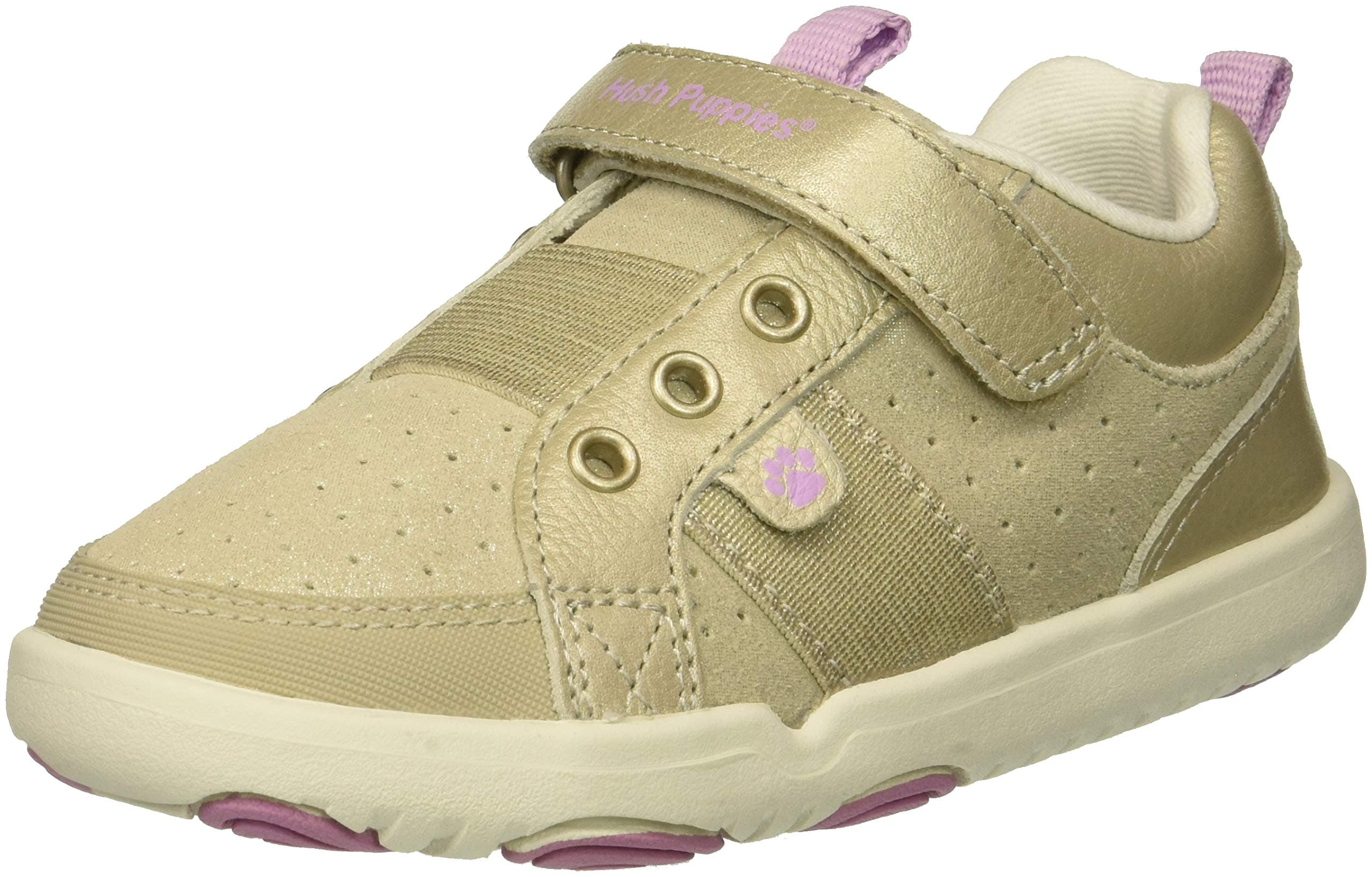 Girls' Jesse Sneaker, Champagne, 8.5 Wide US Toddler