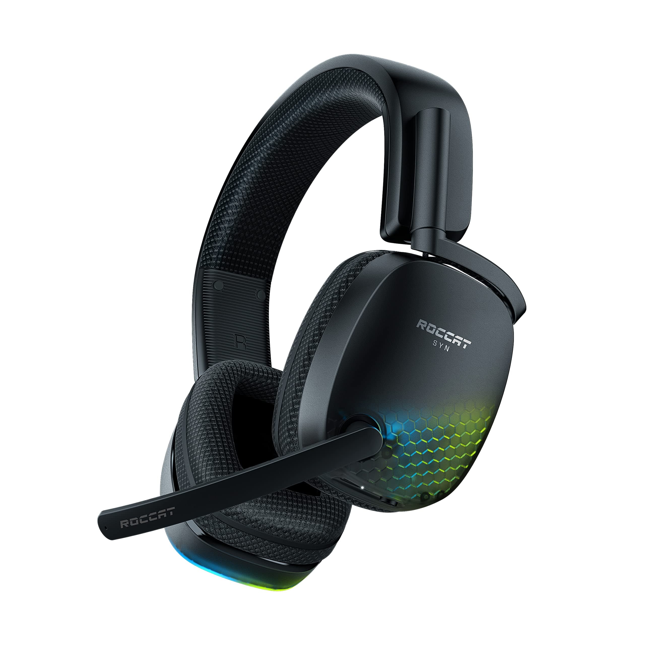 Syn Pro Air - Wireless PC Gaming Headset, Lightweight, 3D Audio Surround Sound, Noise Cancelling Microphone, RGB AIMO Lighting, All-Day Battery Life