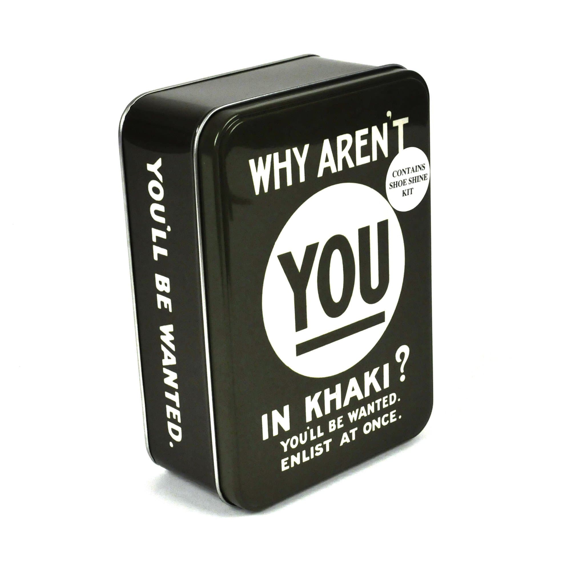 Enlist At Once Shoe Shine Kit In A Tin