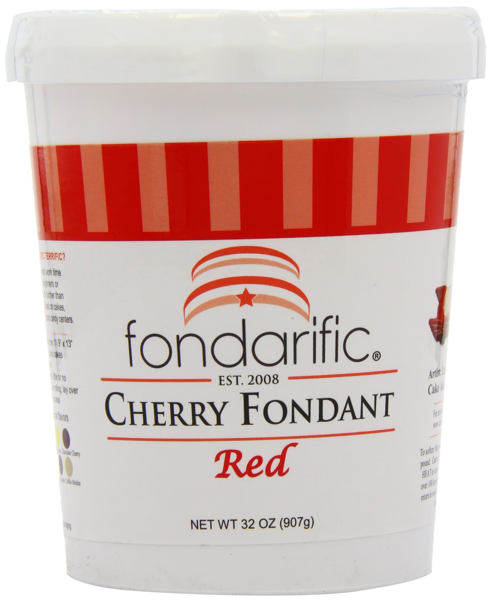 Fondarific Cherry Fondant, 2-Pounds