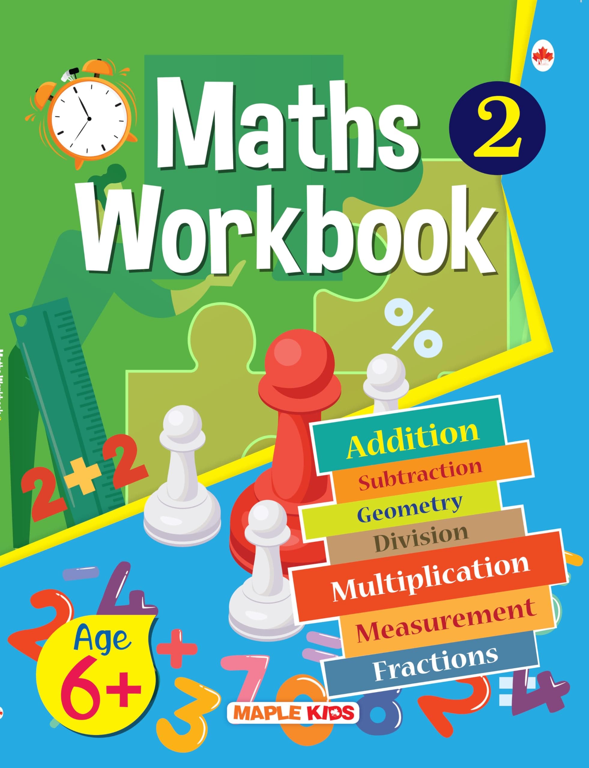 Mental Maths - Mathematics Activity Book 2 for class 2+, Age 6+ Years