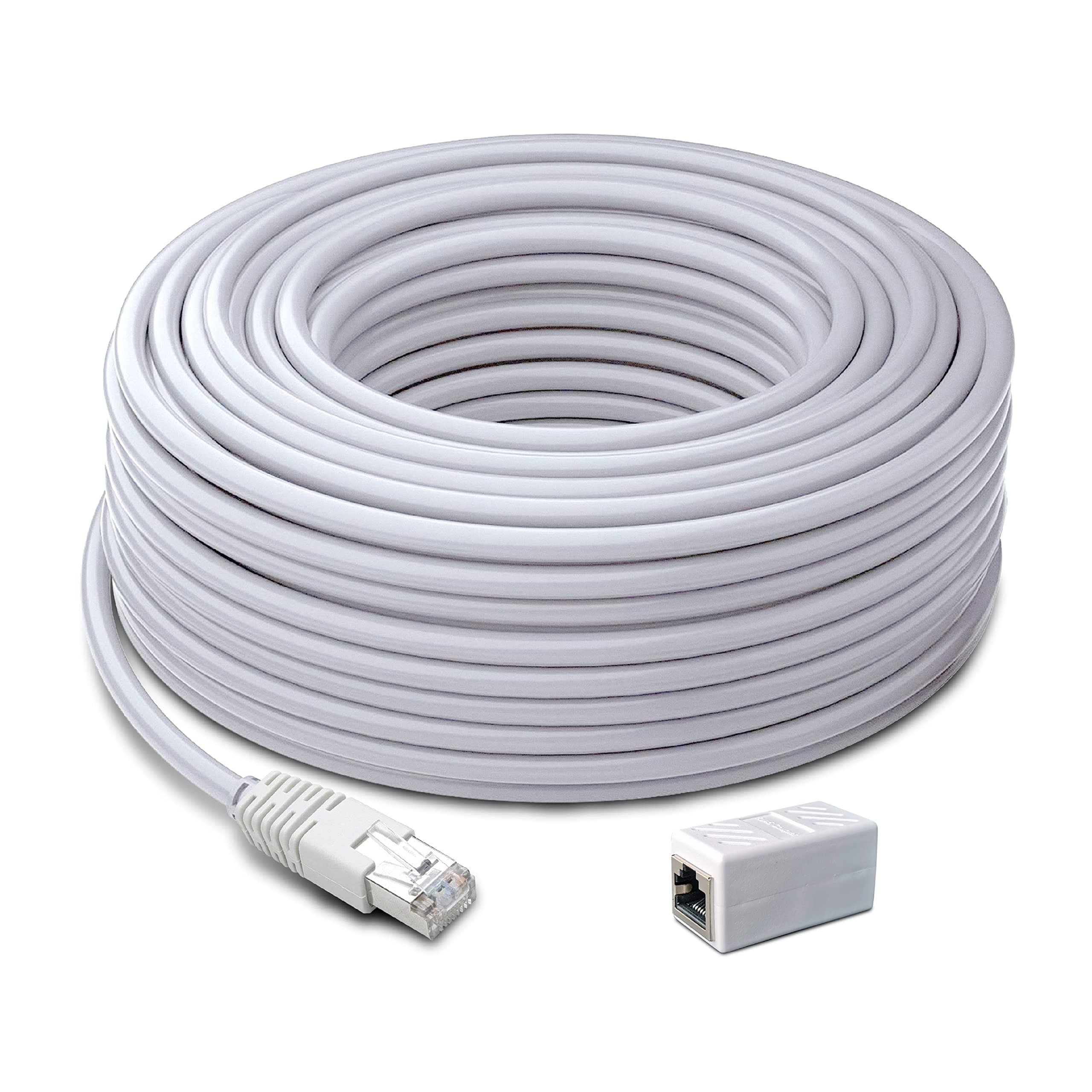SwannSecurity Cat5 Ethernet Cable, NVR Extension Cord for PoE Camera, 100 Ft/30M, SWNHD-30MCAT5E