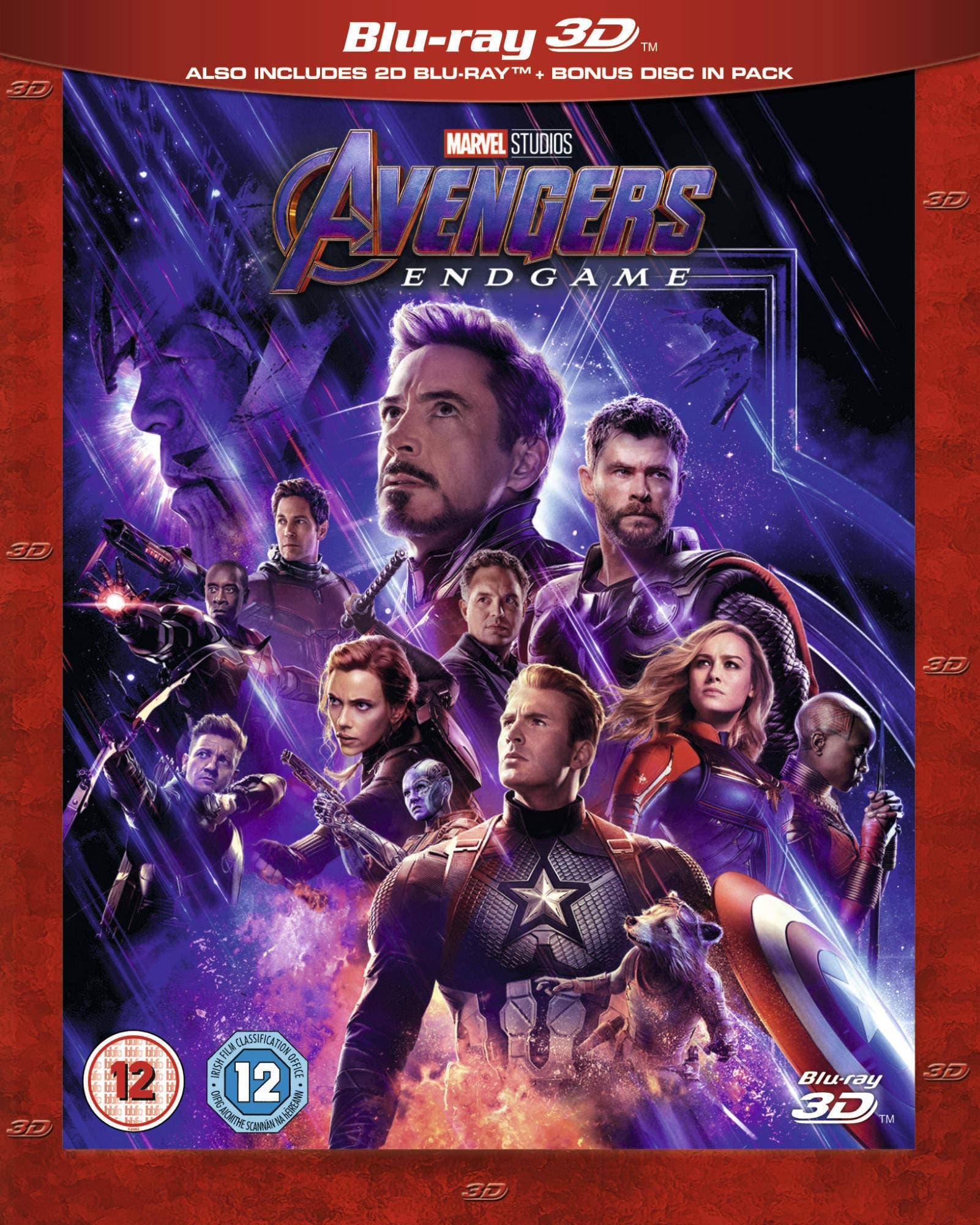AVENGERS ENDGAME 3D BD