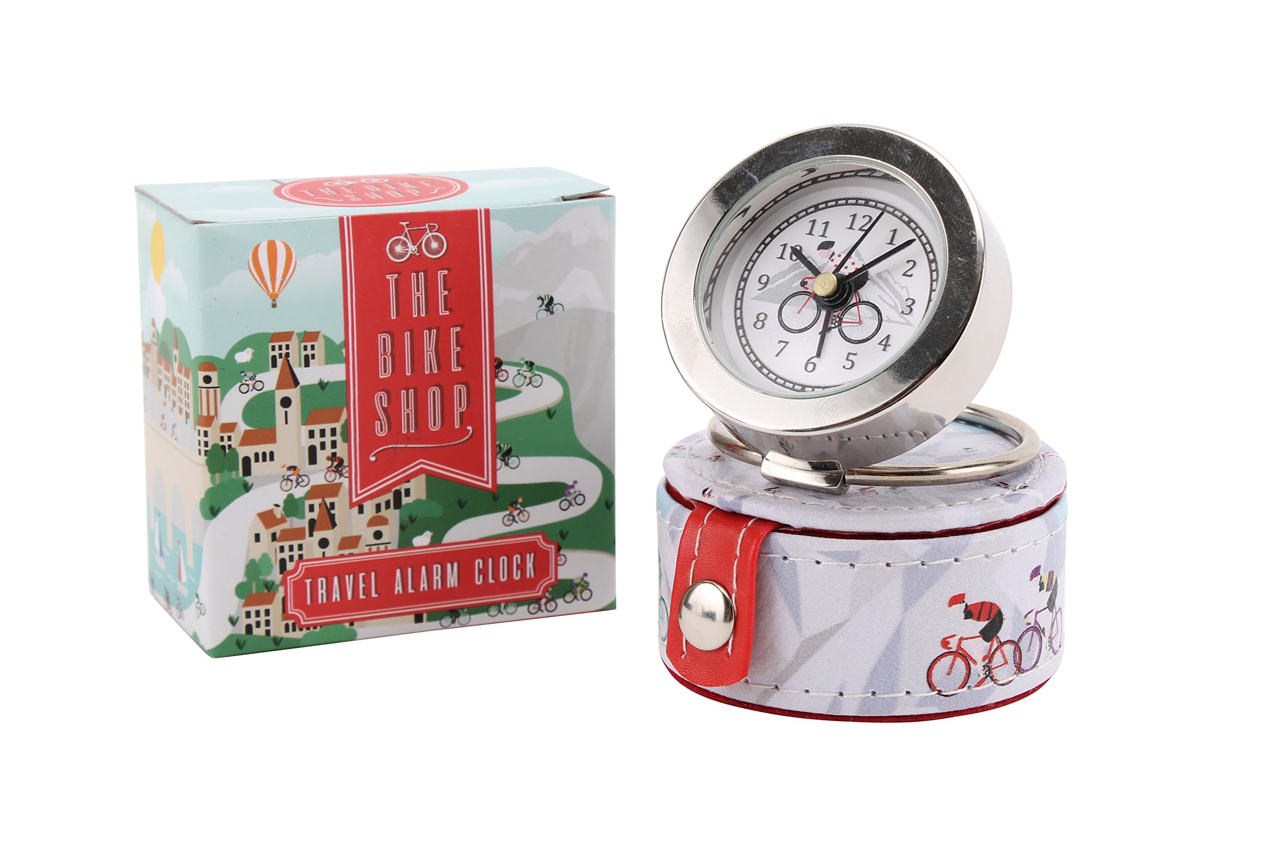 Bike Shop Travel Alarm Clock