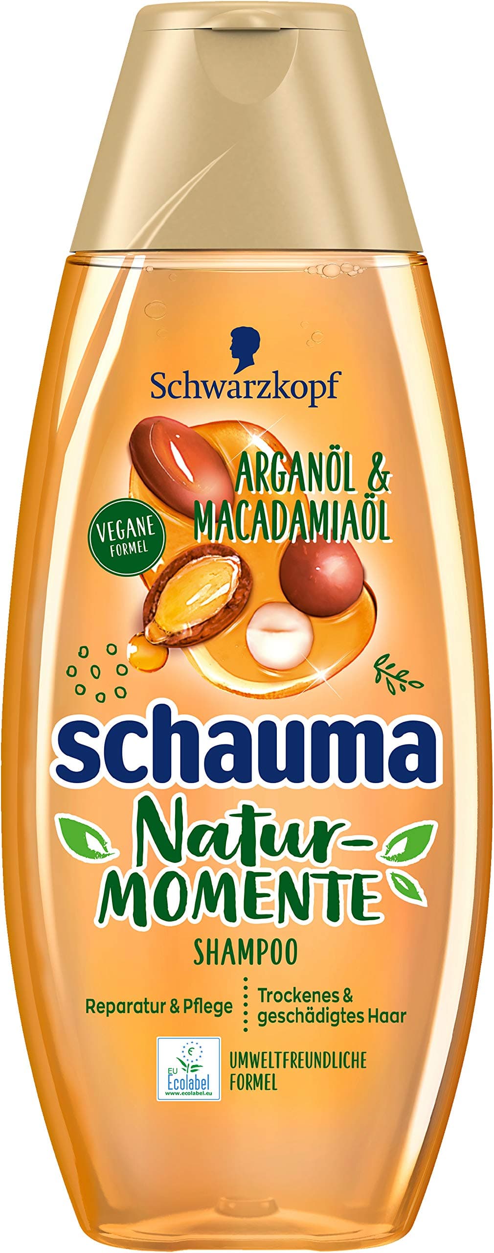 Schwarzkopf Schauma Nature Moments Shampoo Moroccan Argan Oil and Macadamia Oil - 400 ml