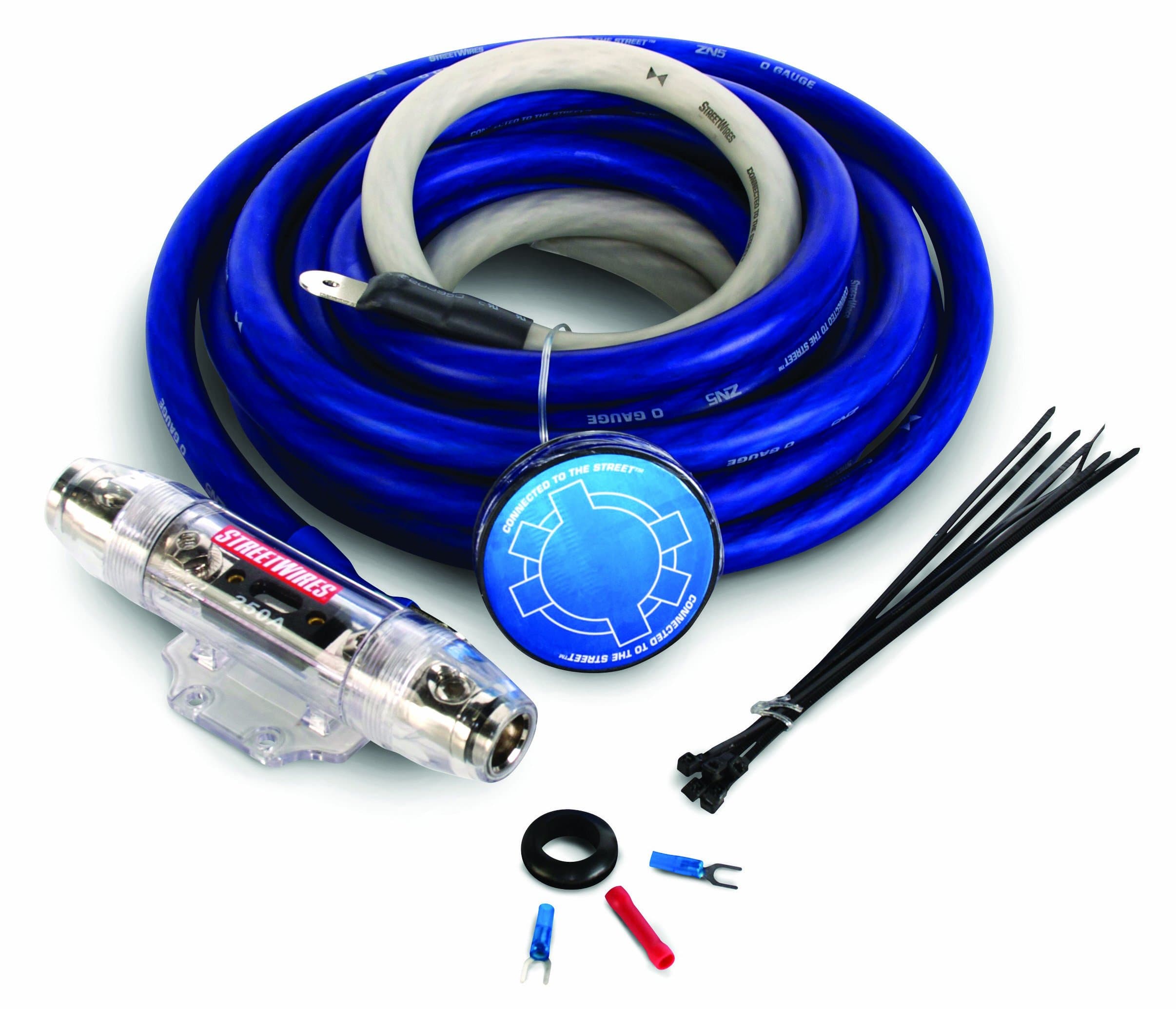 Streetwires ZN5K-00 1/0 AWG Single Amplifier Kit