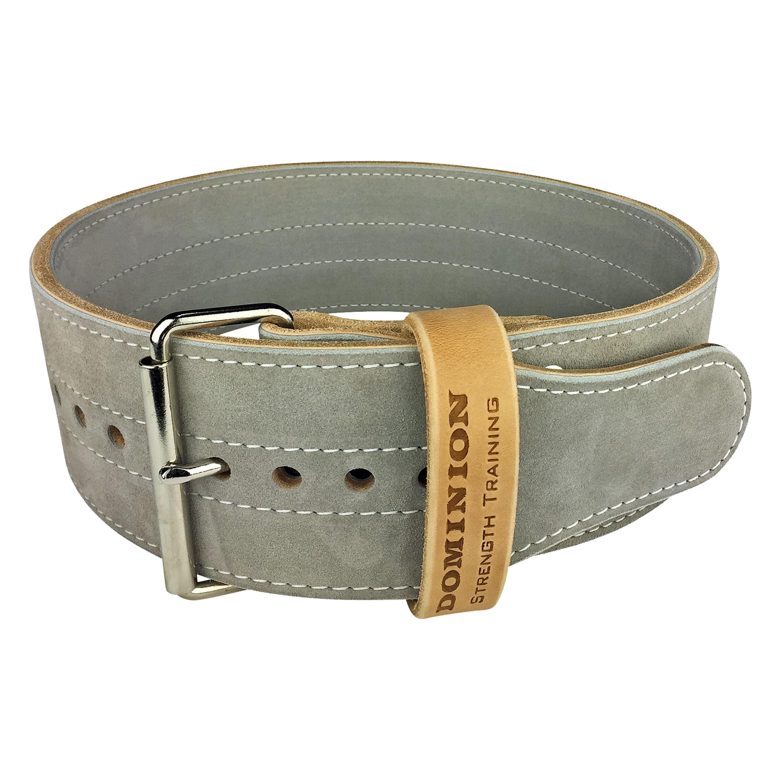 Suede 4-inch Weightlifting Belt - Premium Powerlifting Support with Enhanced Grip Technology