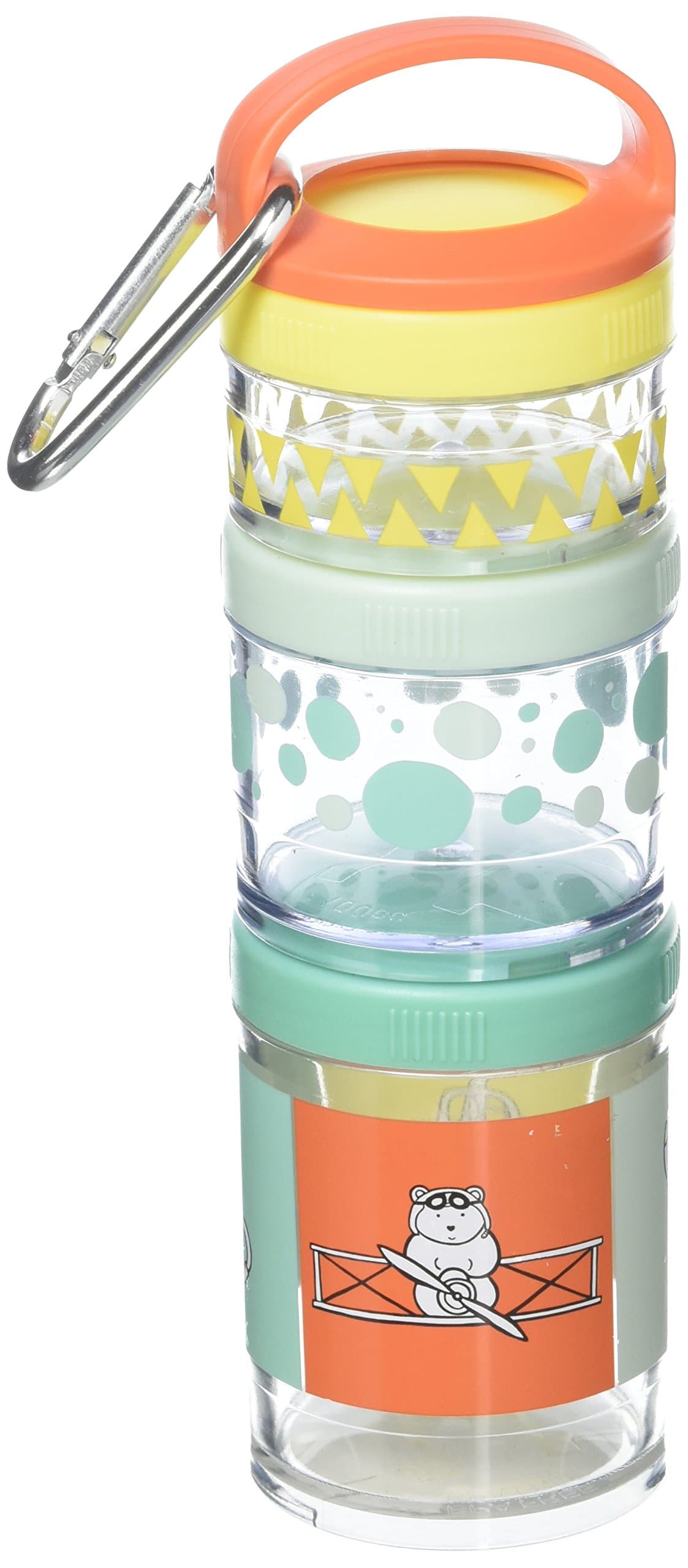 SugarBooger Twist & Snack Stacker, Adventure Animals