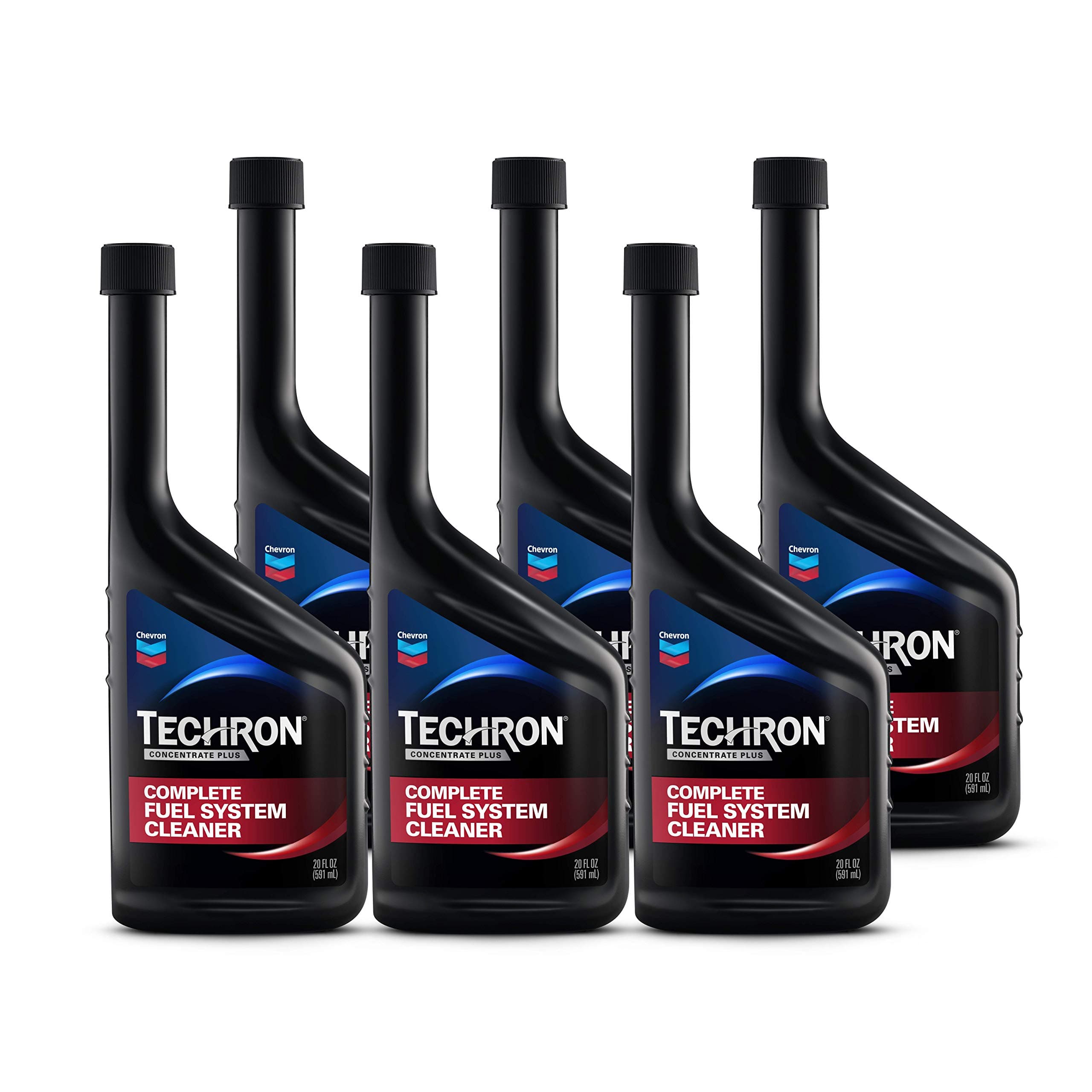 Chevron 65740-6PK 65740-CASE Techron Concentrate Plus Fuel System Cleaner - 20 oz., (Pack of 6)