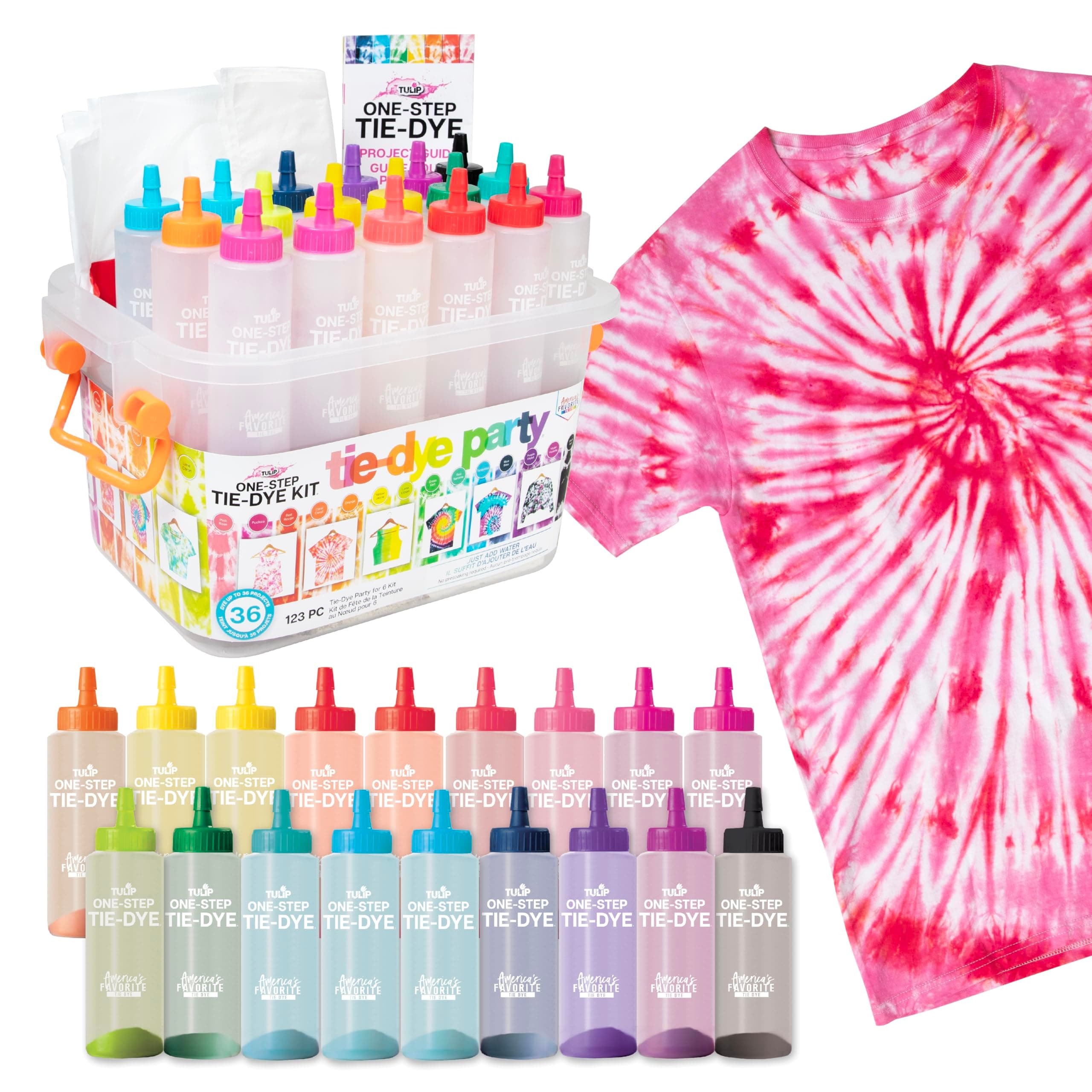 Tulip One-Step Tie-Dye Big Box Kit-Pool Party