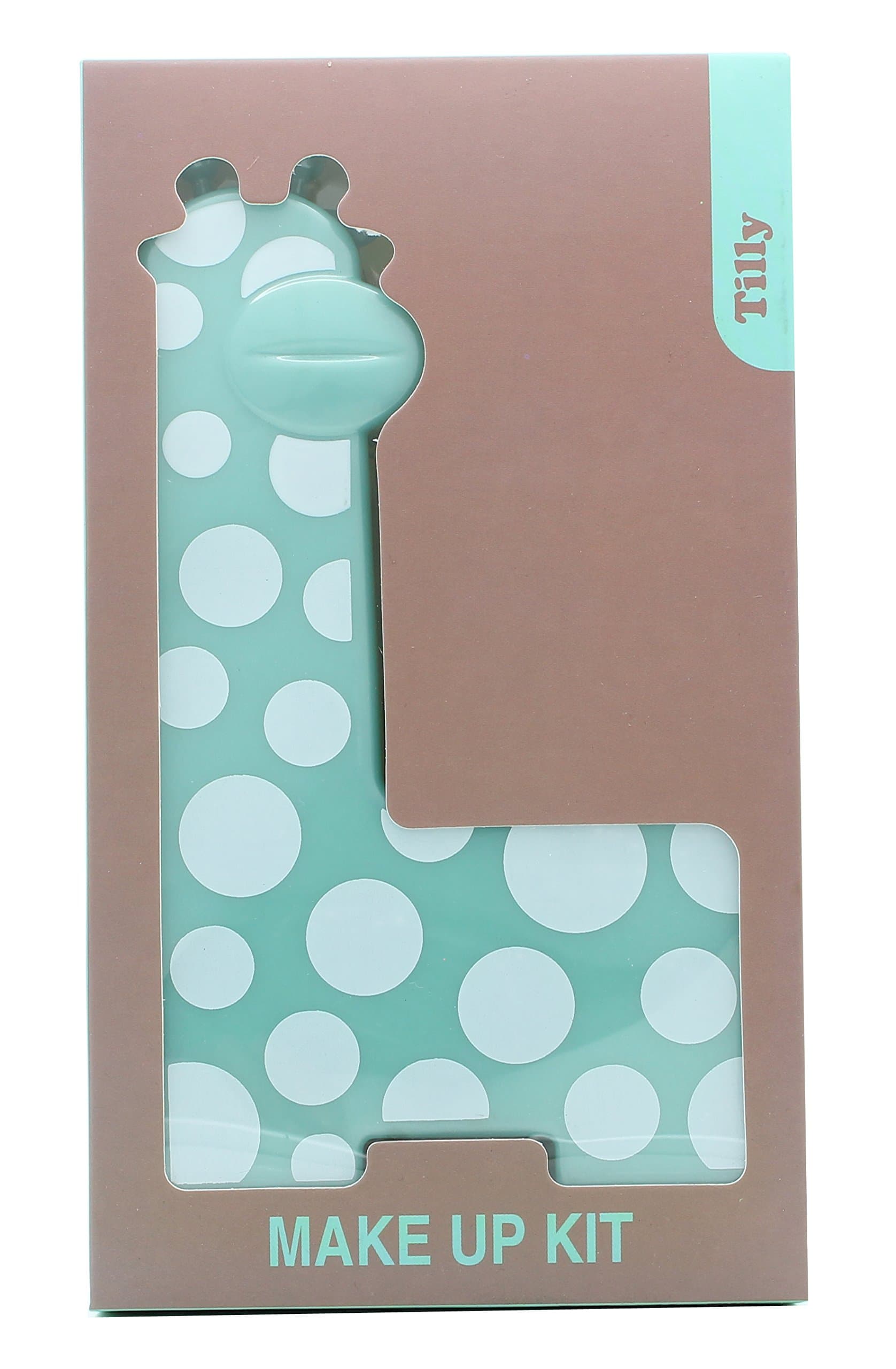 Tilly Giraffe Make-Up Kit - 18 x Eyeshadow + 2 x Blush + 3 x Lipgloss + 2 x Applicator