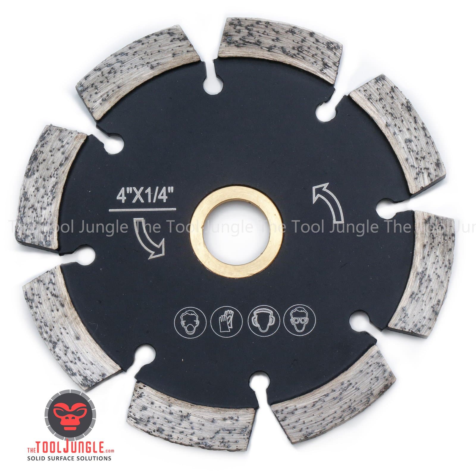 4 inch Tuck Point Rodding Blade 1/4 inch Thick for Granite Marble Stone Concrete