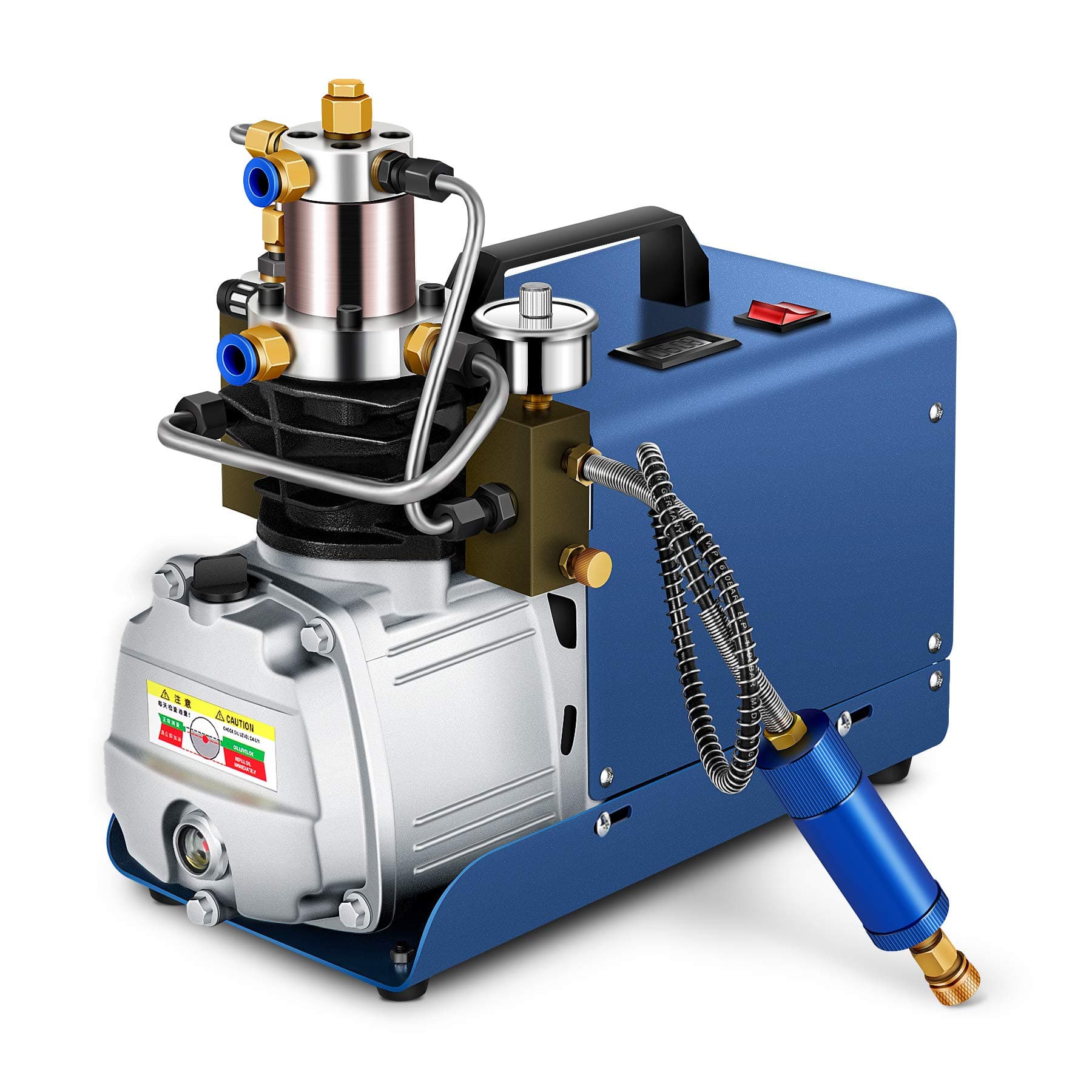 Electric Air Pump Built in 3600mAh Battery USB Rechargeable Paddling Pool Air Bed Mattress Air Pump Fast Inflate Deflate Inflatables Mini Hand Pump with 5 Nozzles for Camping Beach Outdoor Indoor