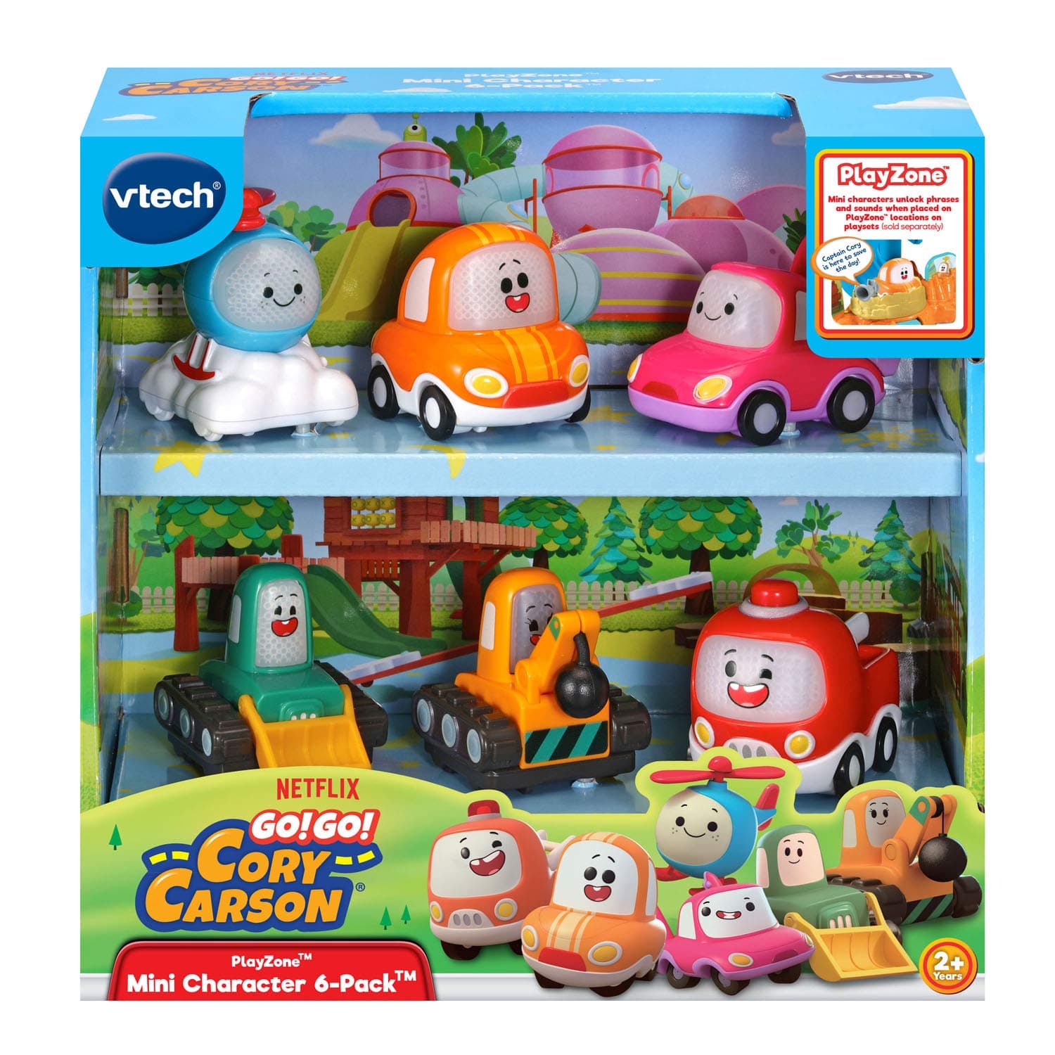 VTech Go! Go! Cory Carson PlayZone Mini Character 6-Pack